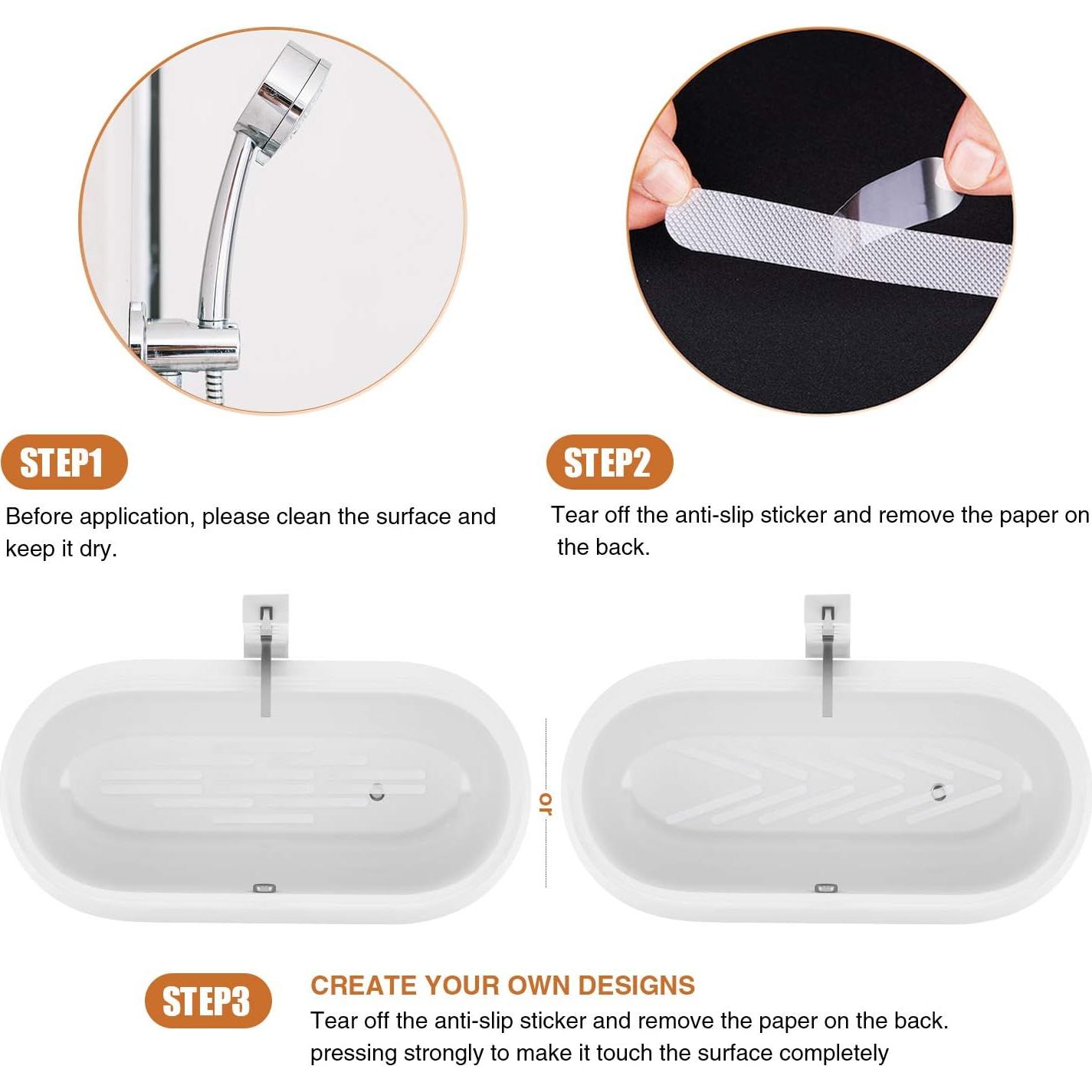 36 Pegatinas Antideslizantes Secopad para Bañera y Ducha