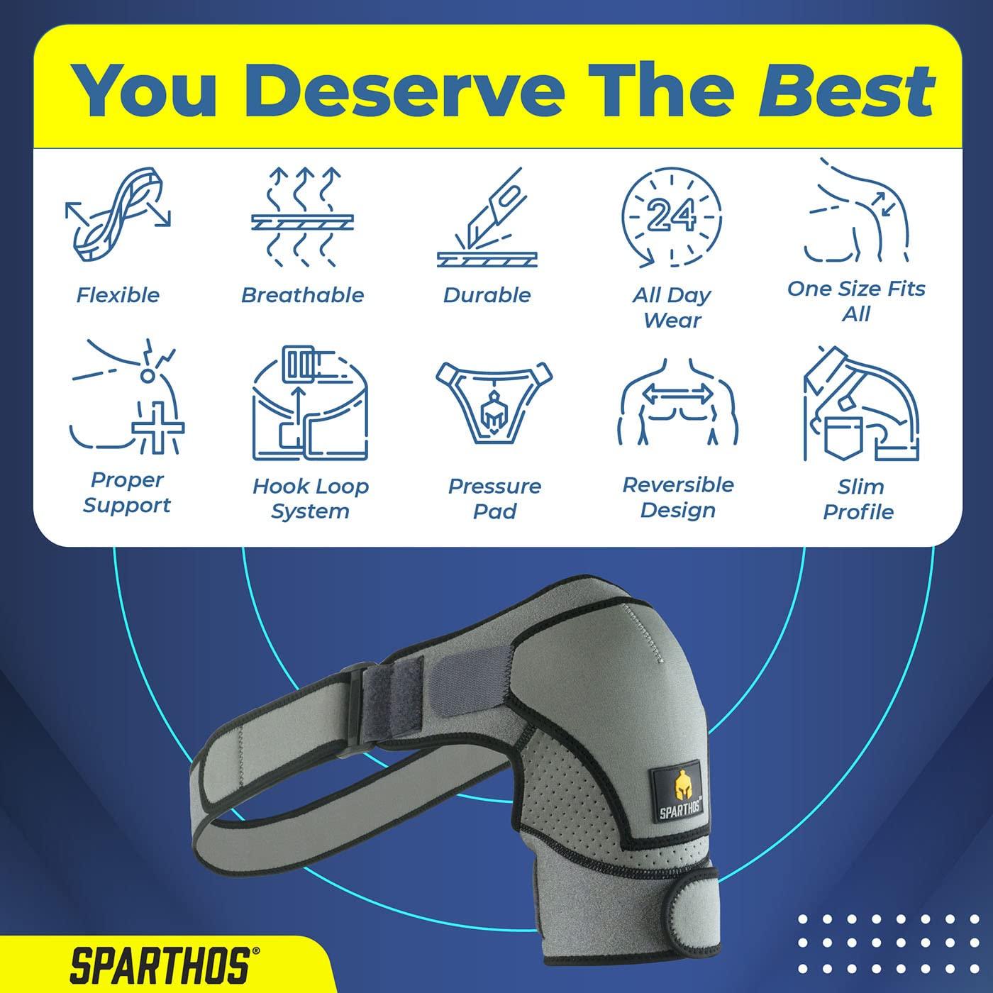 Faja para Hombro Sparthos - Soporte y Compresión Universal