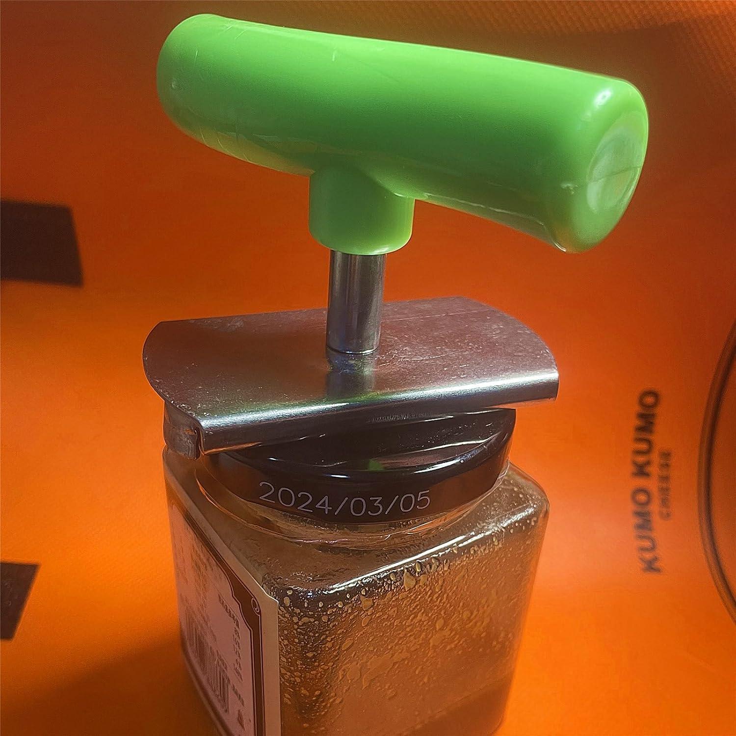 Abridor de frascos ajustable Sinmajor para manos débiles - Verde