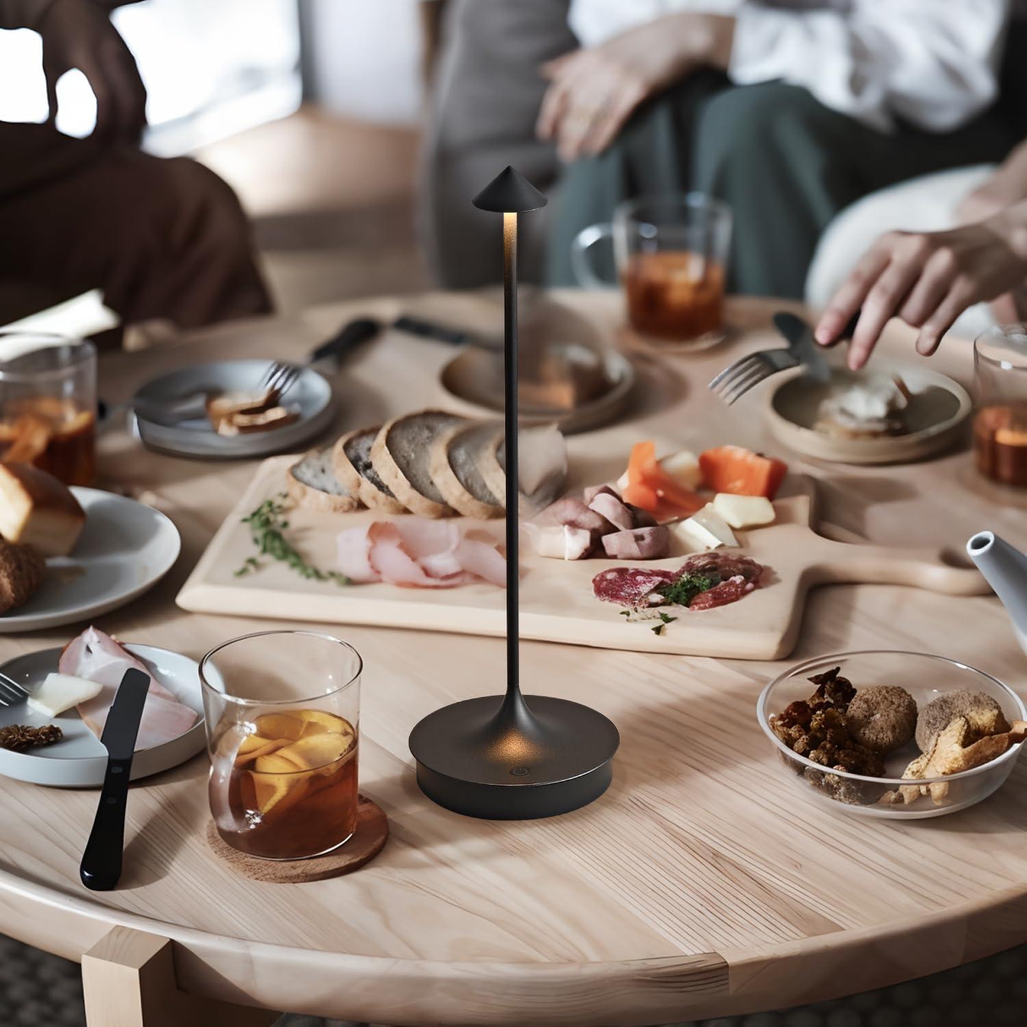 Lámpara de Mesa Inalámbrica LED BaiZhou 4000mAh Táctil Regulable