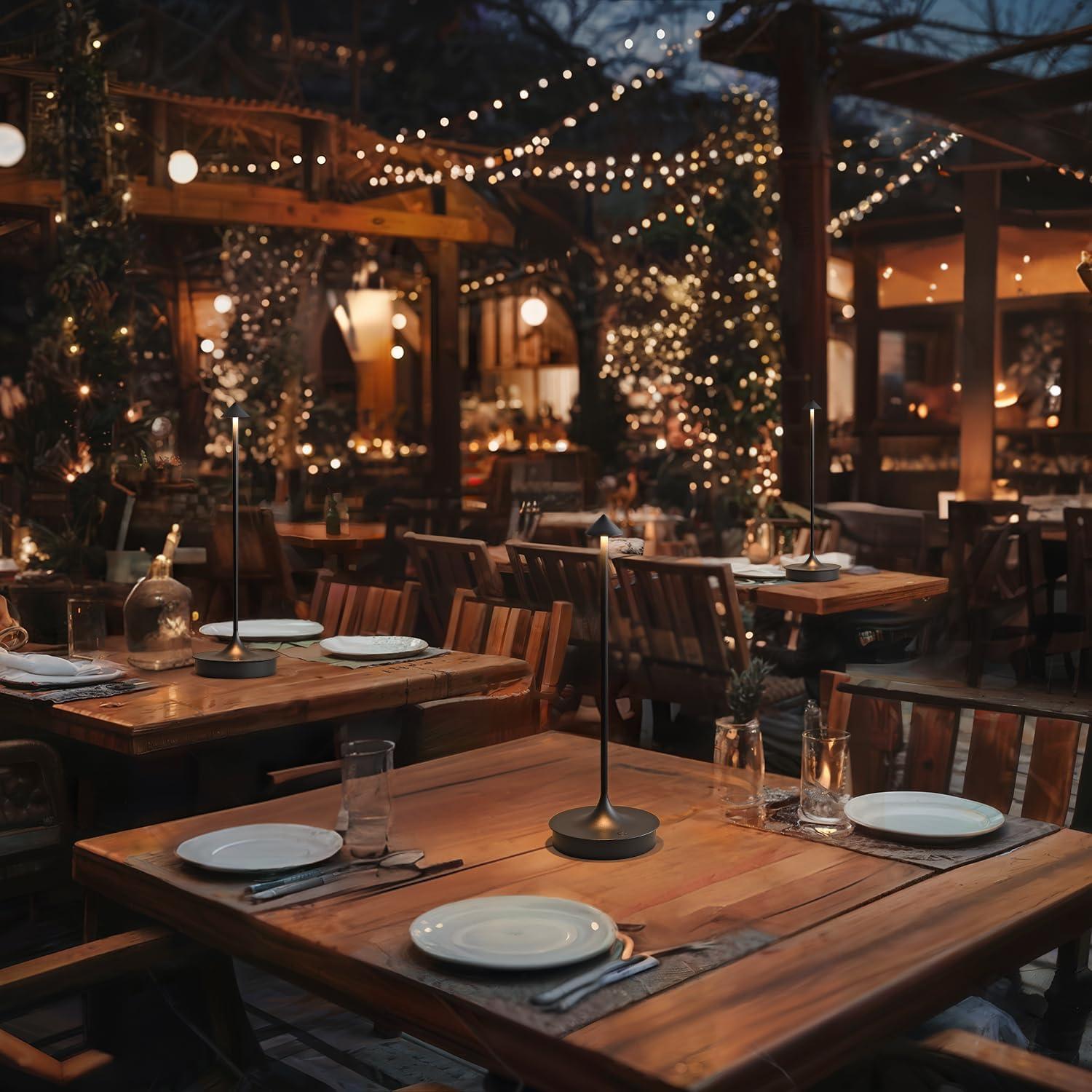 Lámpara de Mesa Inalámbrica LED BaiZhou 4000mAh Táctil Regulable