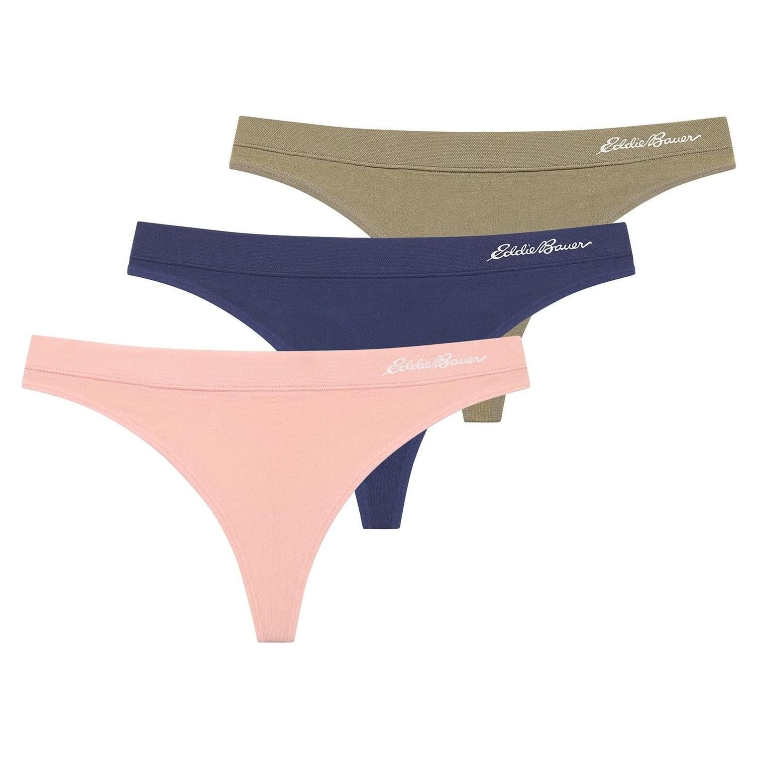 Tanga de Mujer Eddie Bauer - Paquete de 3 Colores