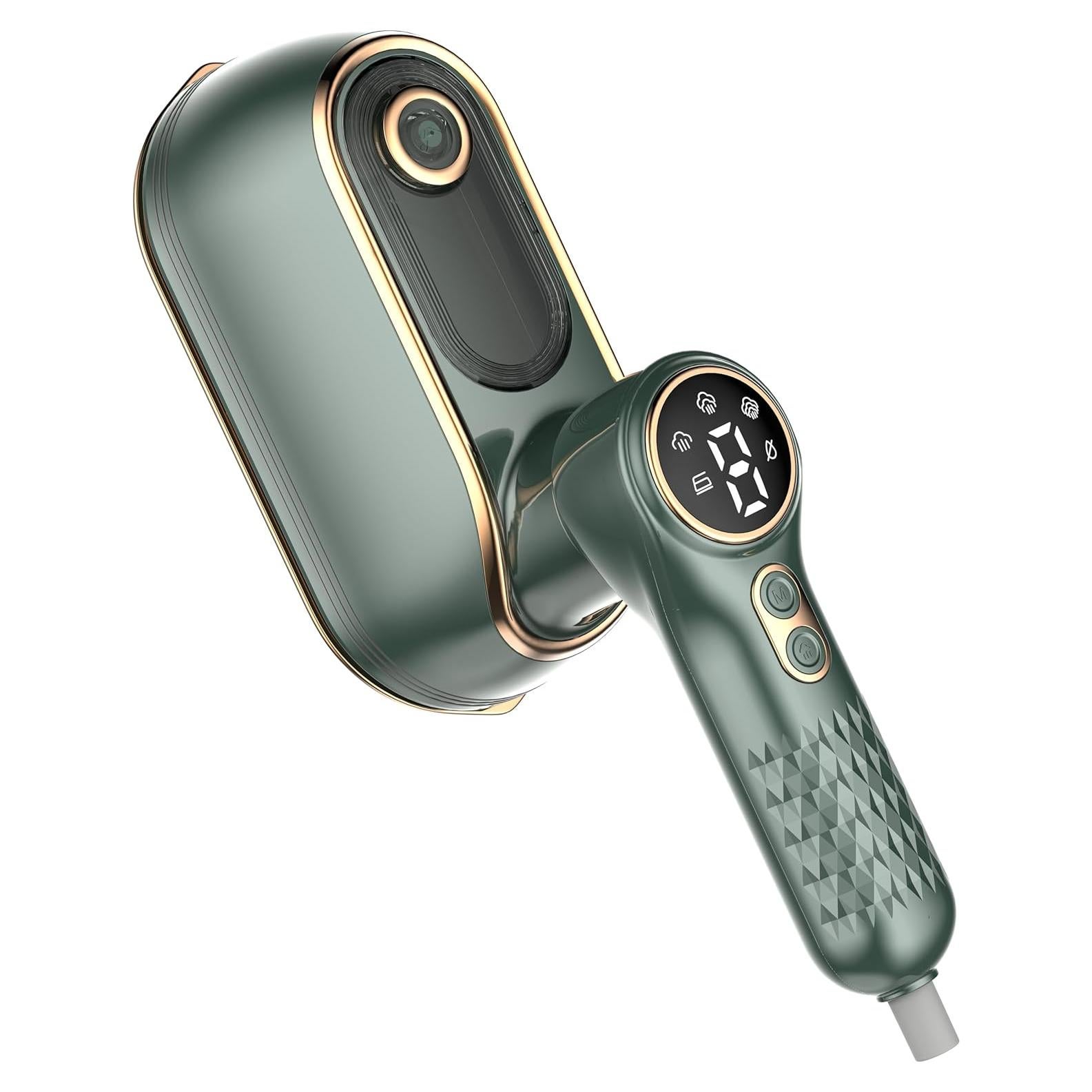 Plancha de Vapor Portátil eue DS-700 1200W Verde 2 en 1