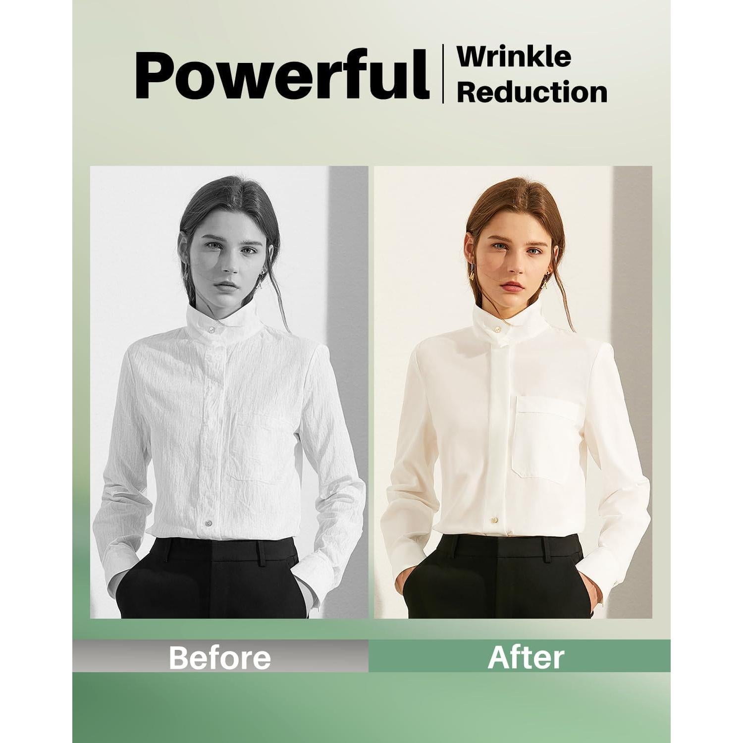 Plancha de Vapor Portátil eue DS-700 1200W Verde 2 en 1