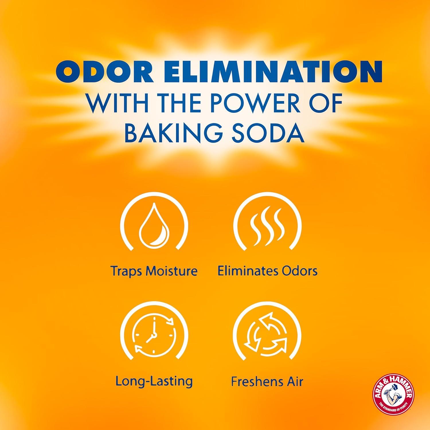 Arm & Hammer Absorbente de Humedad y Eliminador de Olores 3x396g