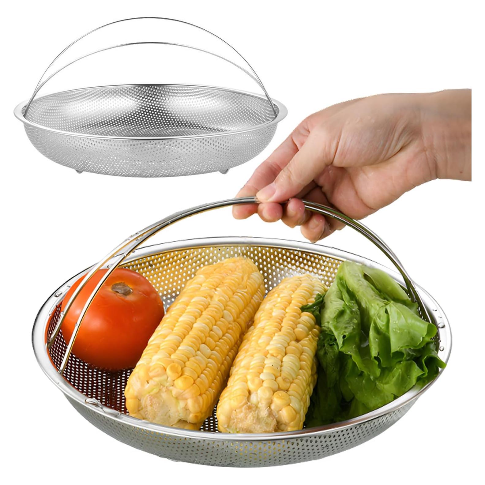 Cesta de Vapor Acero Inoxidable MuSgeIR 25.4 cm 2 Piezas