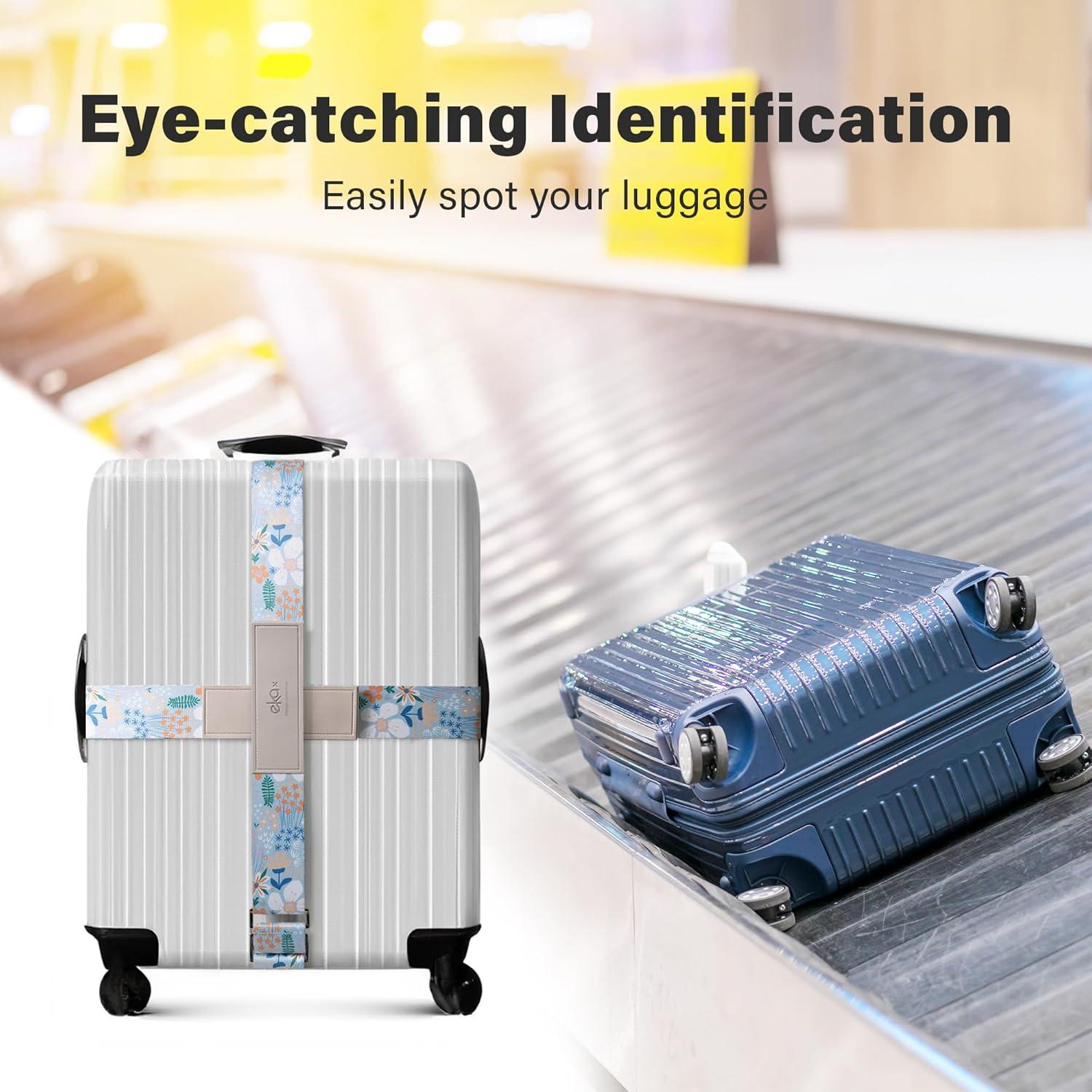 Correa de Equipaje Ajustable EKAX Orquídea Acuática 167g