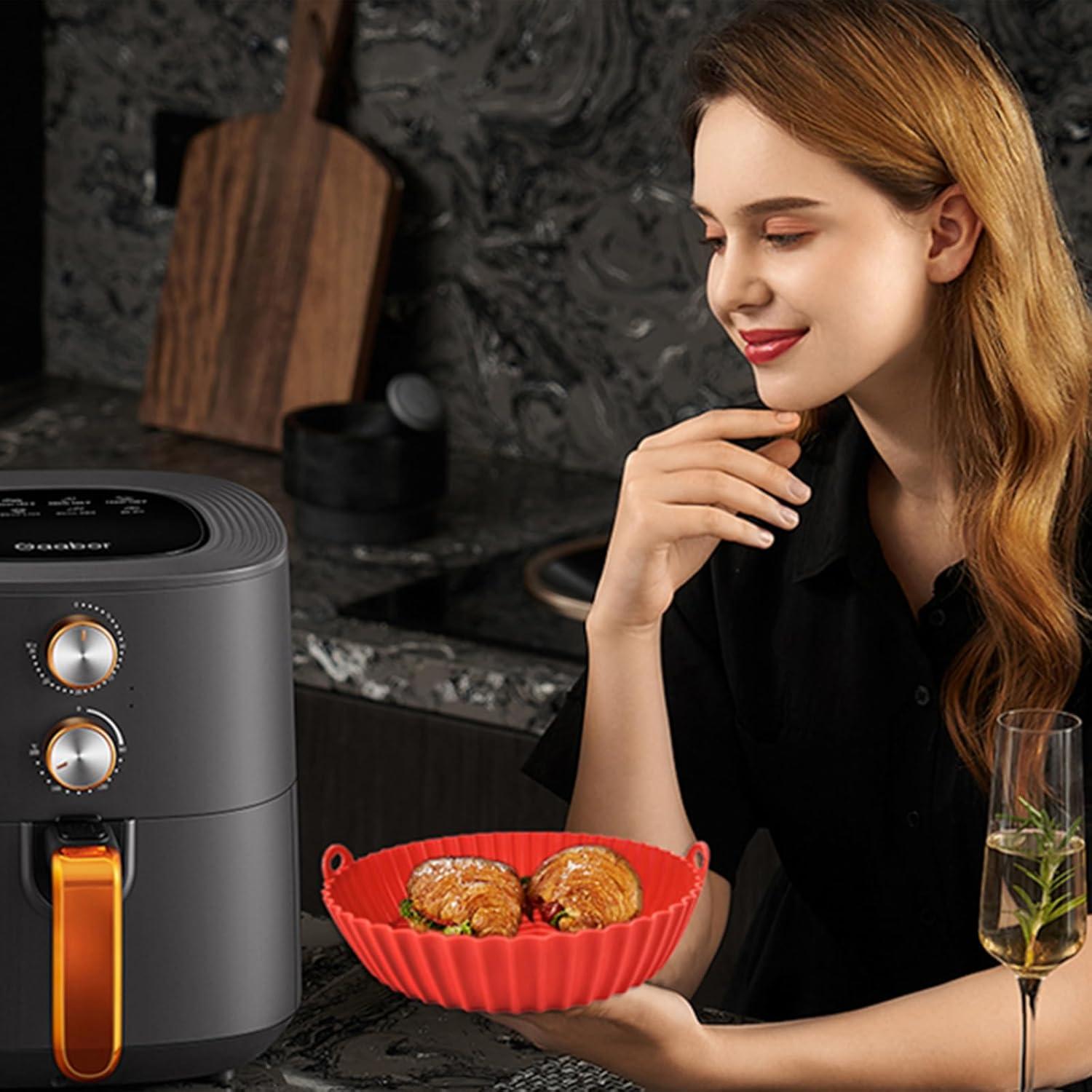 Forros de Silicona FROVEN 8 Pulgadas para Freidora de Aire