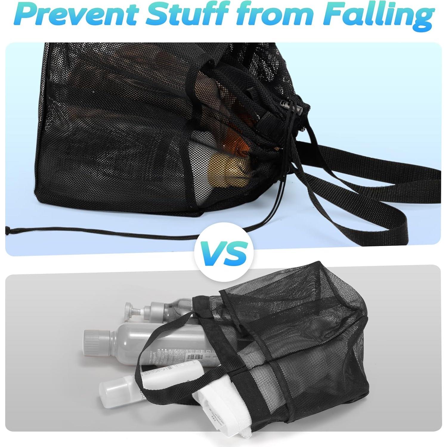 Caddy de Ducha Portátil Famichan Negro 27.22 kg 8 Bolsillos