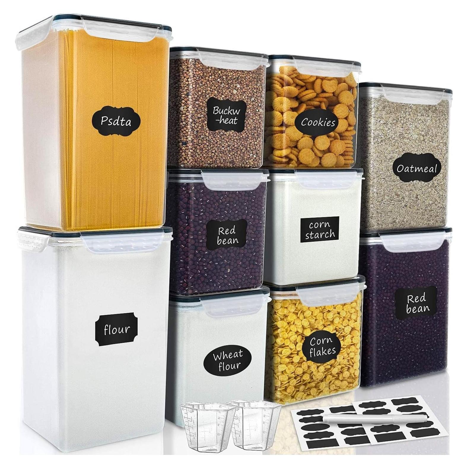 Contenedores de Almacenamiento Hermético VERONES 10 Pack 5.2L