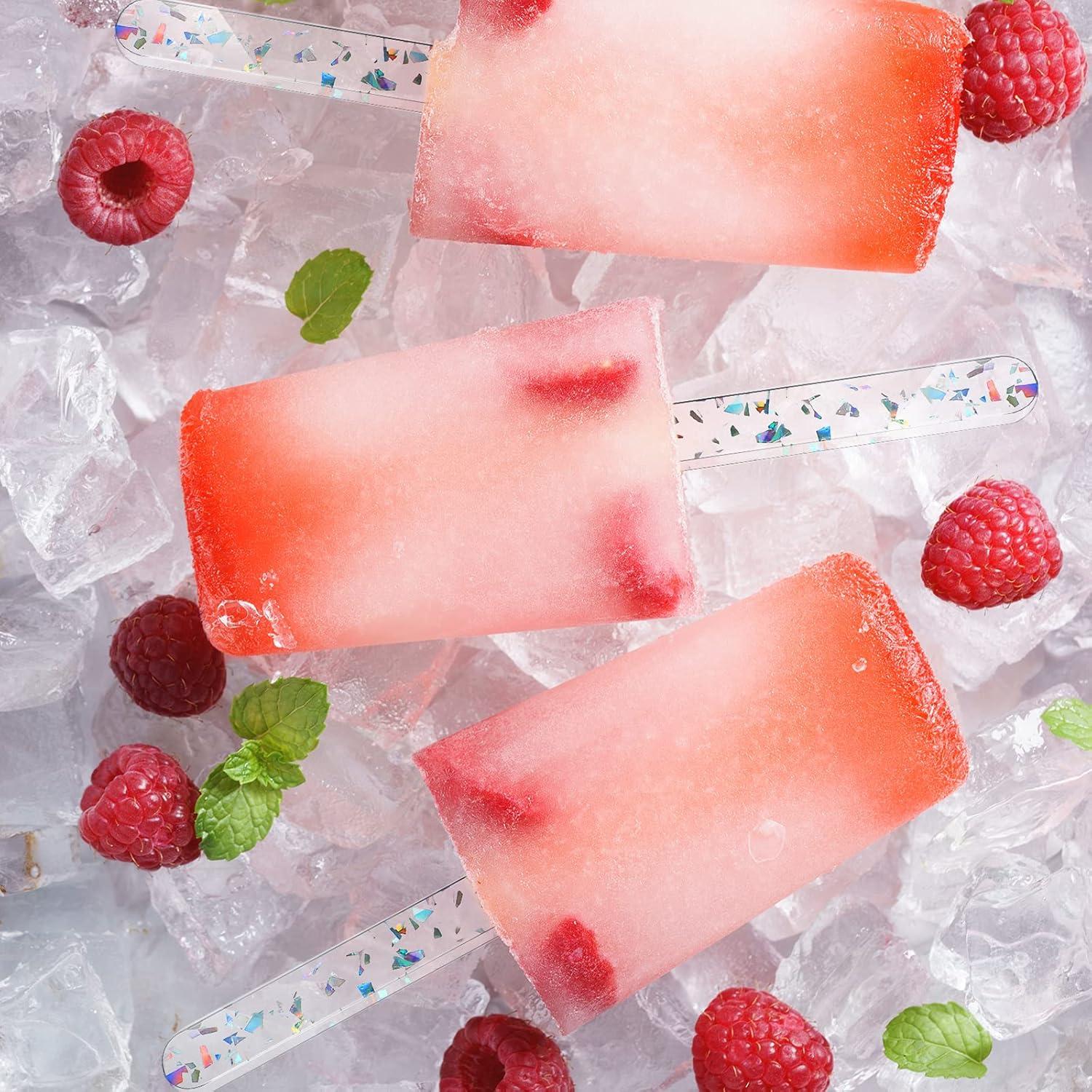 30 Palitos de Acrílico Reutilizables Romooa 11.43 cm Colorido