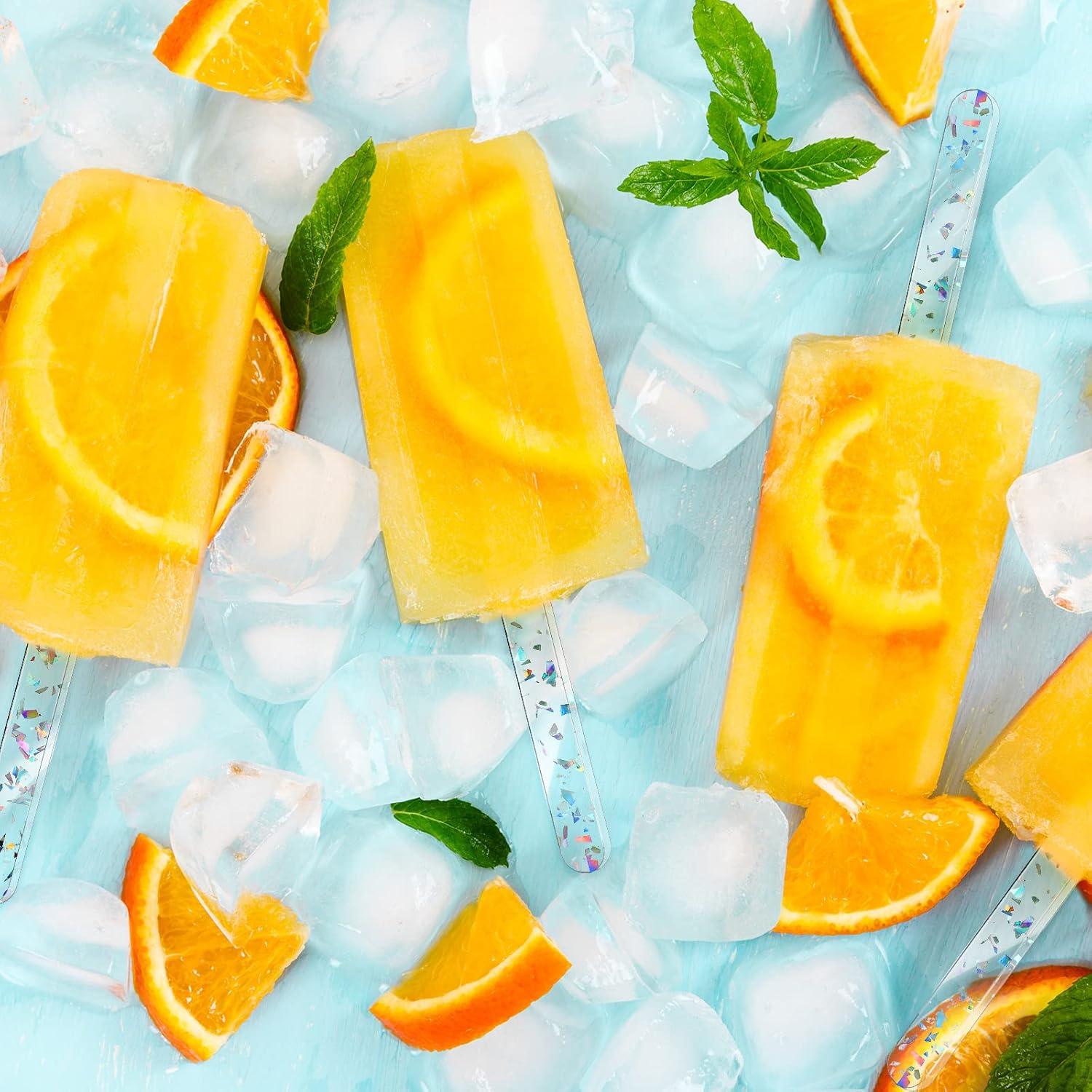 30 Palitos de Acrílico Reutilizables Romooa 11.43 cm Colorido