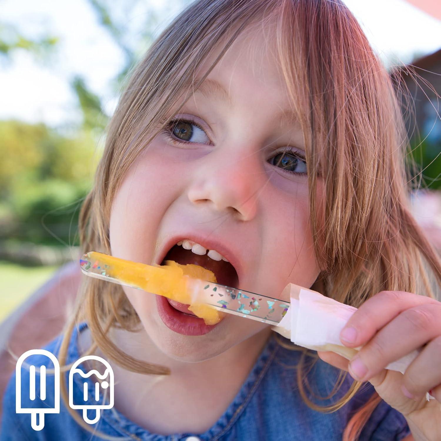 30 Palitos de Acrílico Reutilizables Romooa 11.43 cm Colorido