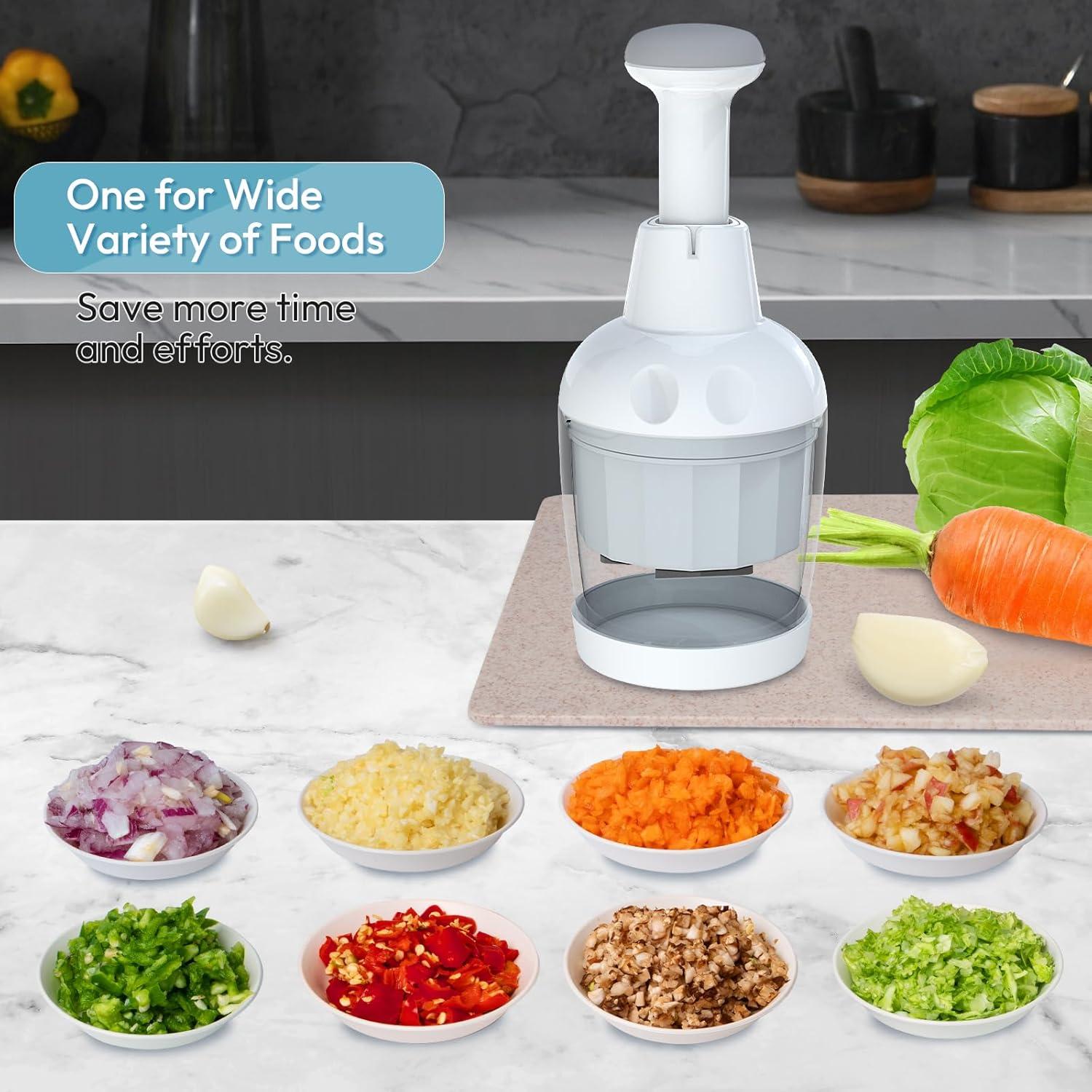 Picador Manual de Alimentos Kewery Chopper-P Blanco 272g