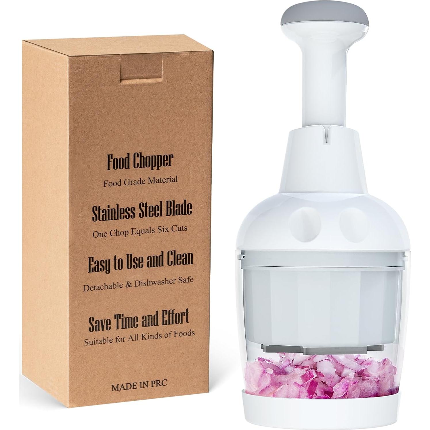 Picador Manual de Alimentos Kewery Chopper-P Blanco 272g