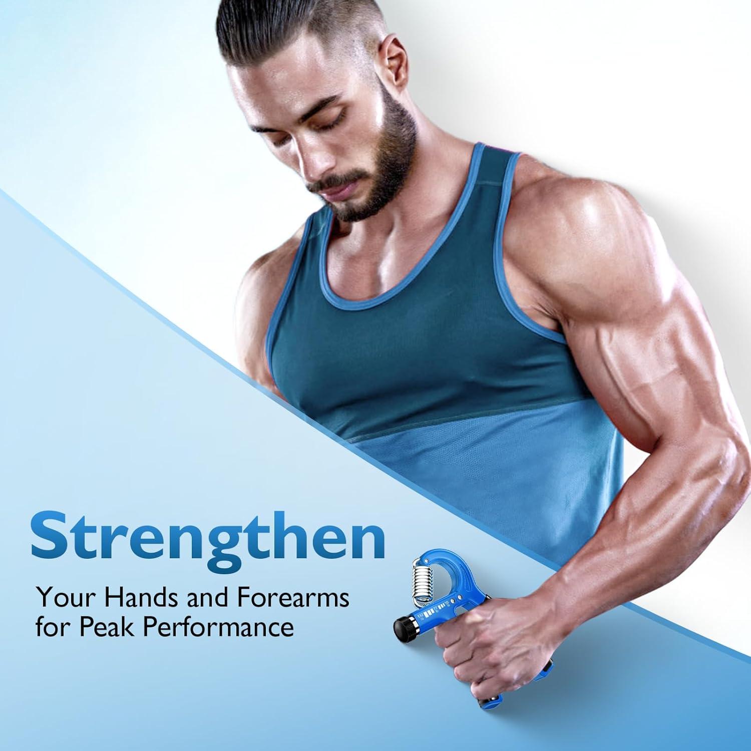 Fortalecedor de Agarre FitBeast Ajustable 4,54-59,87 kg