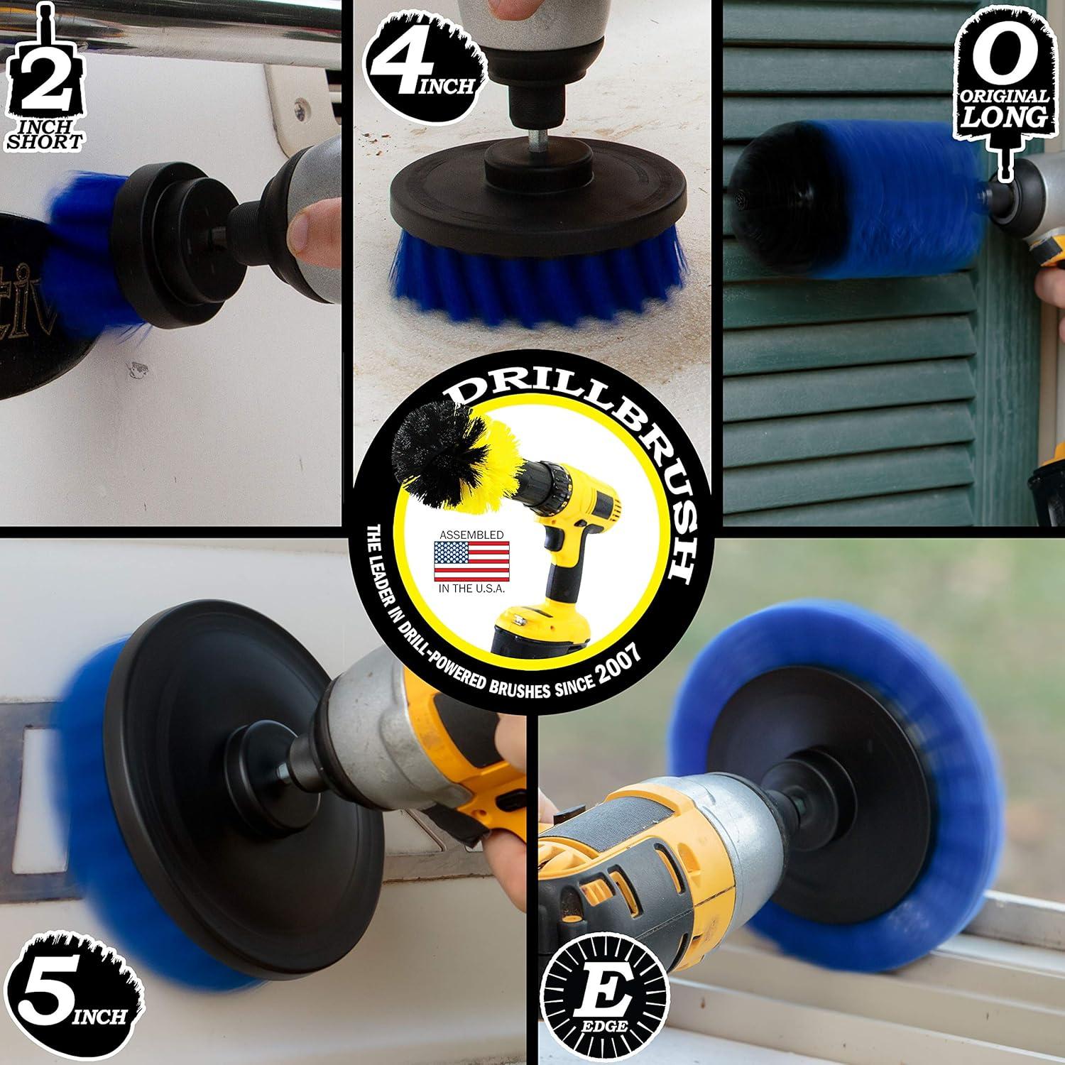 Kit de Cepillos Limpiadores para Taladro Drillbrush - 5 Piezas