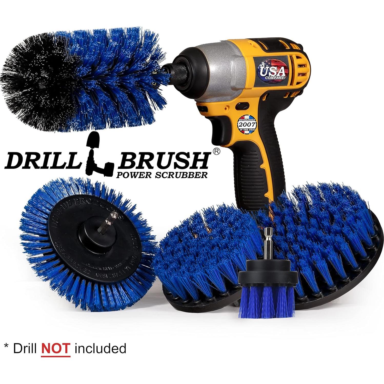 Kit de Cepillos Limpiadores para Taladro Drillbrush - 5 Piezas