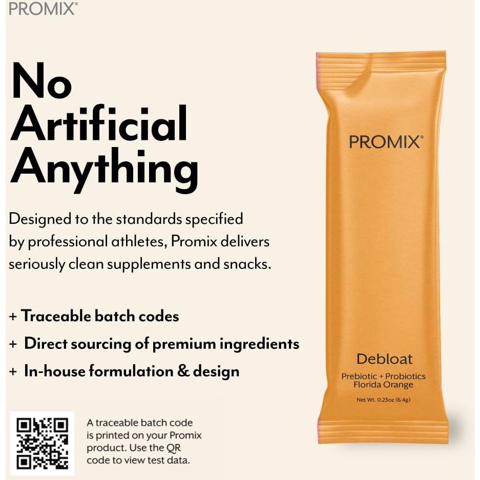 Suplemento Prebiótico y Probiótico ProMix Naranja 30 Porciones