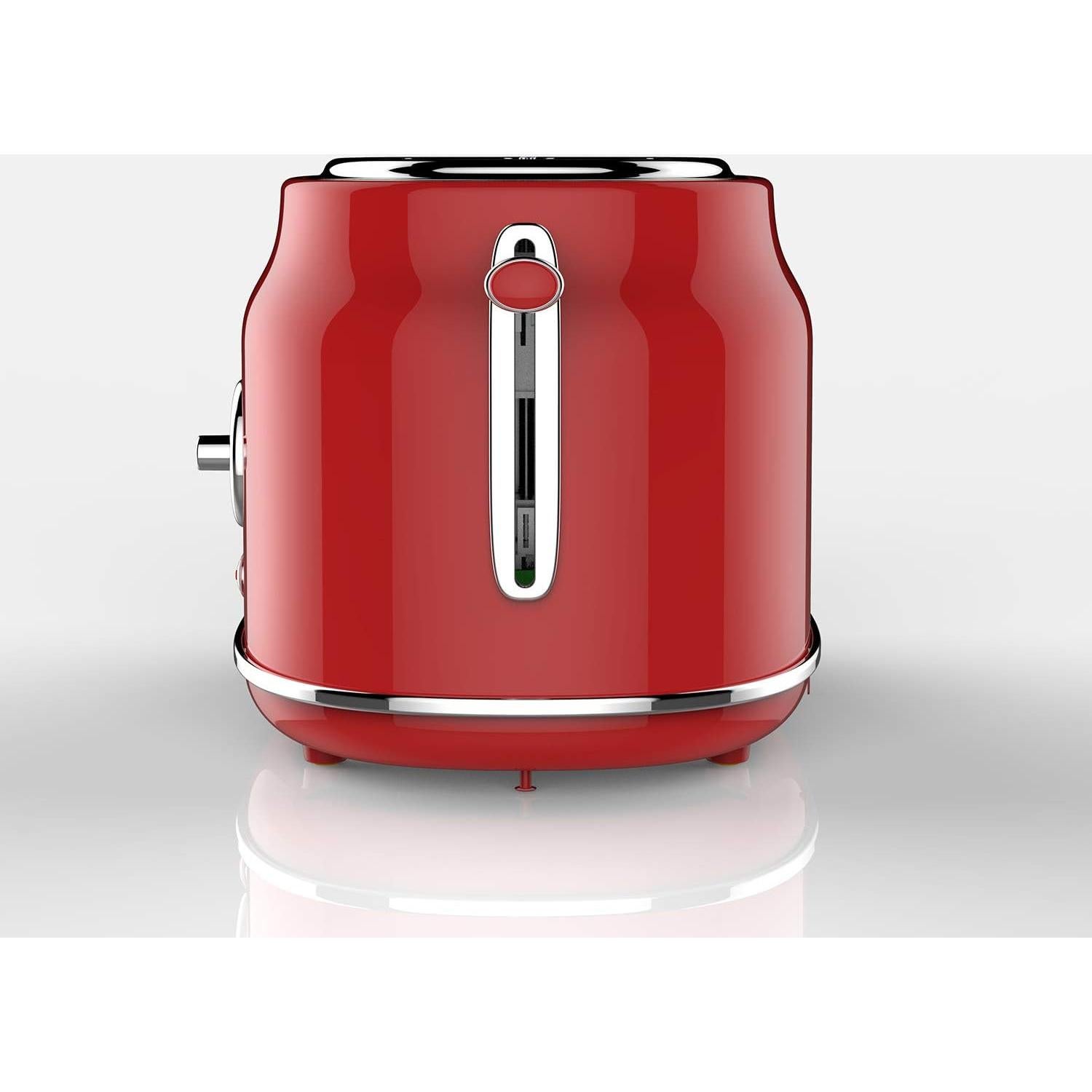 Tostadora Retro CHEF CULINARIO 2 Rebanadas 900W Rojo