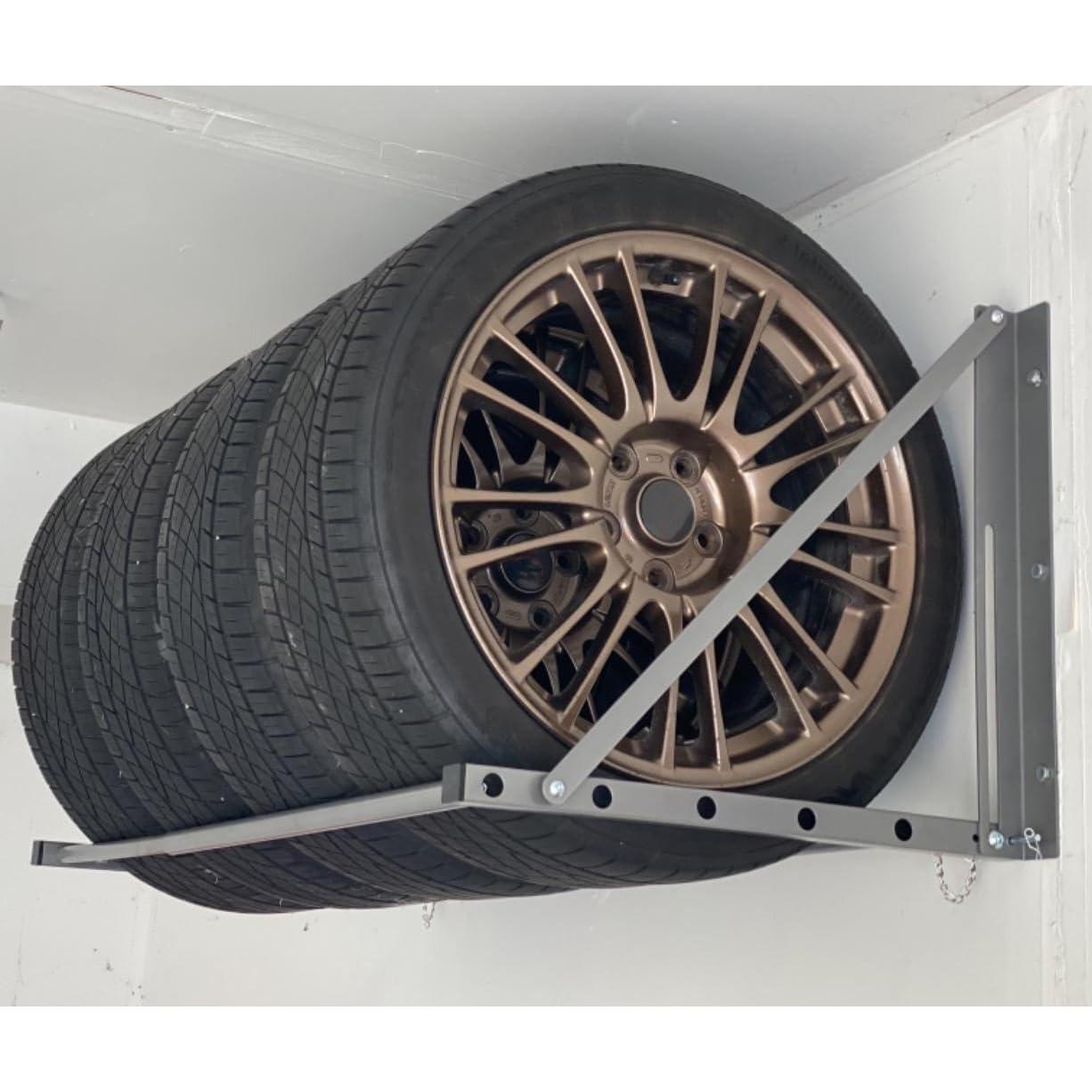 Soporte Plegable de Pared MaxxHaul 70489 para Neumáticos 136 kg