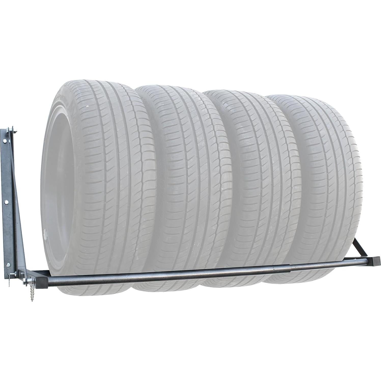 Soporte Plegable de Pared MaxxHaul 70489 para Neumáticos 136 kg