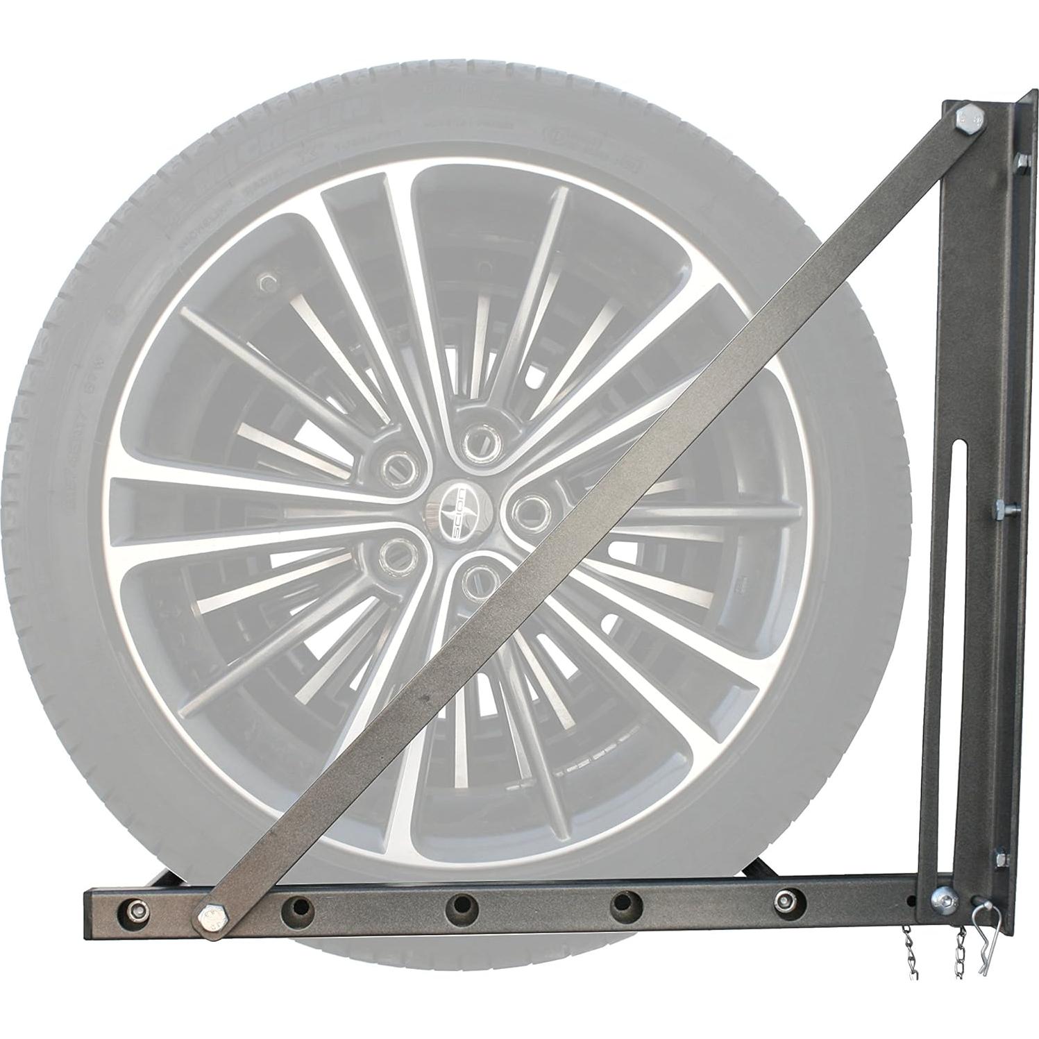 Soporte Plegable de Pared MaxxHaul 70489 para Neumáticos 136 kg