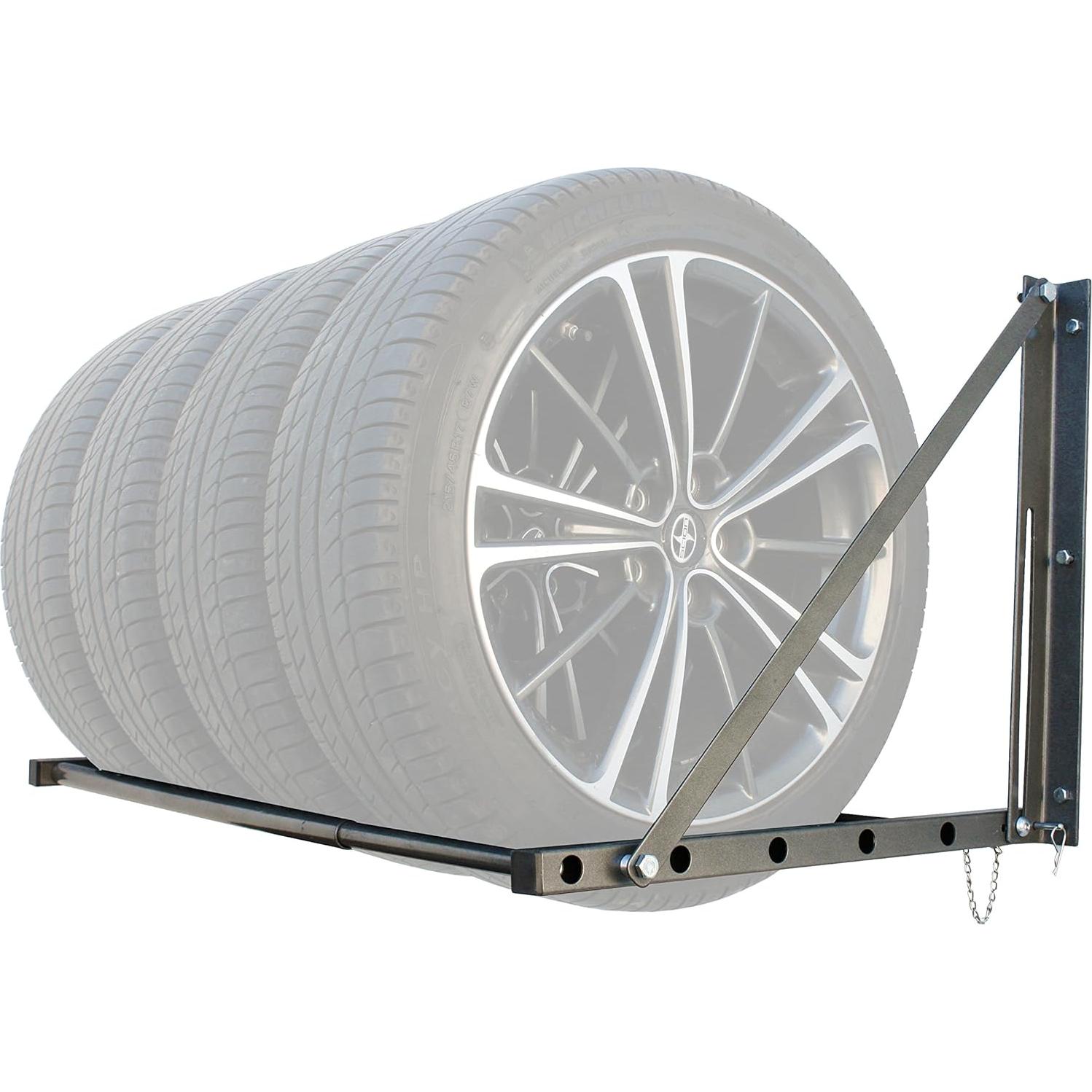 Soporte Plegable de Pared MaxxHaul 70489 para Neumáticos 136 kg