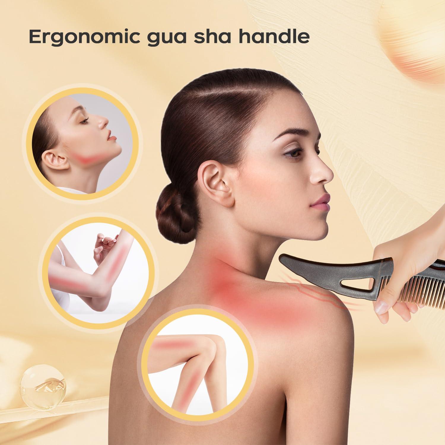 Peine Anticaspa AMZWISH con Mango de Masaje 22.86 cm