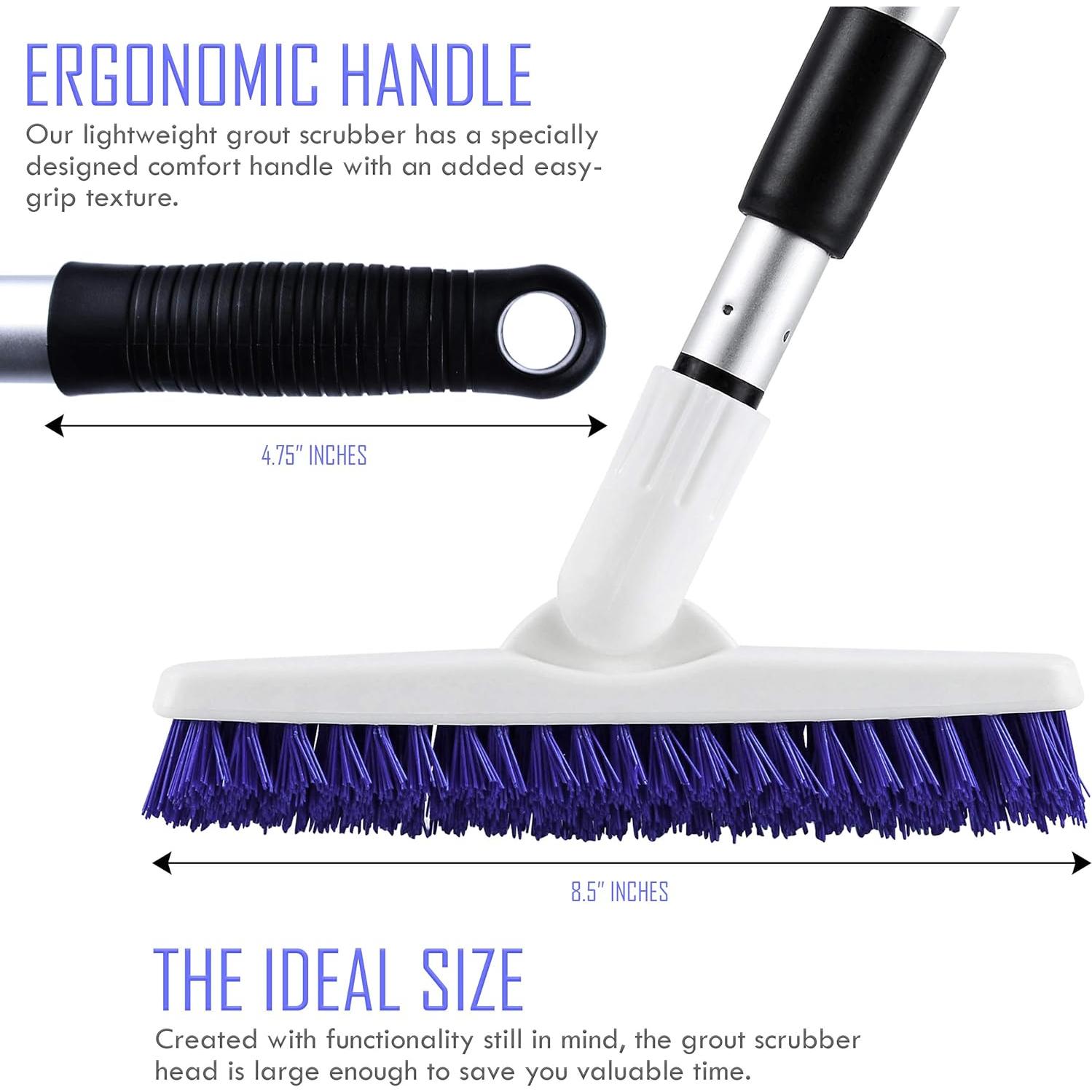 Cepillo Limpiador de Juntas ELITRA HOME Telescópico 73.66-132.08 cm