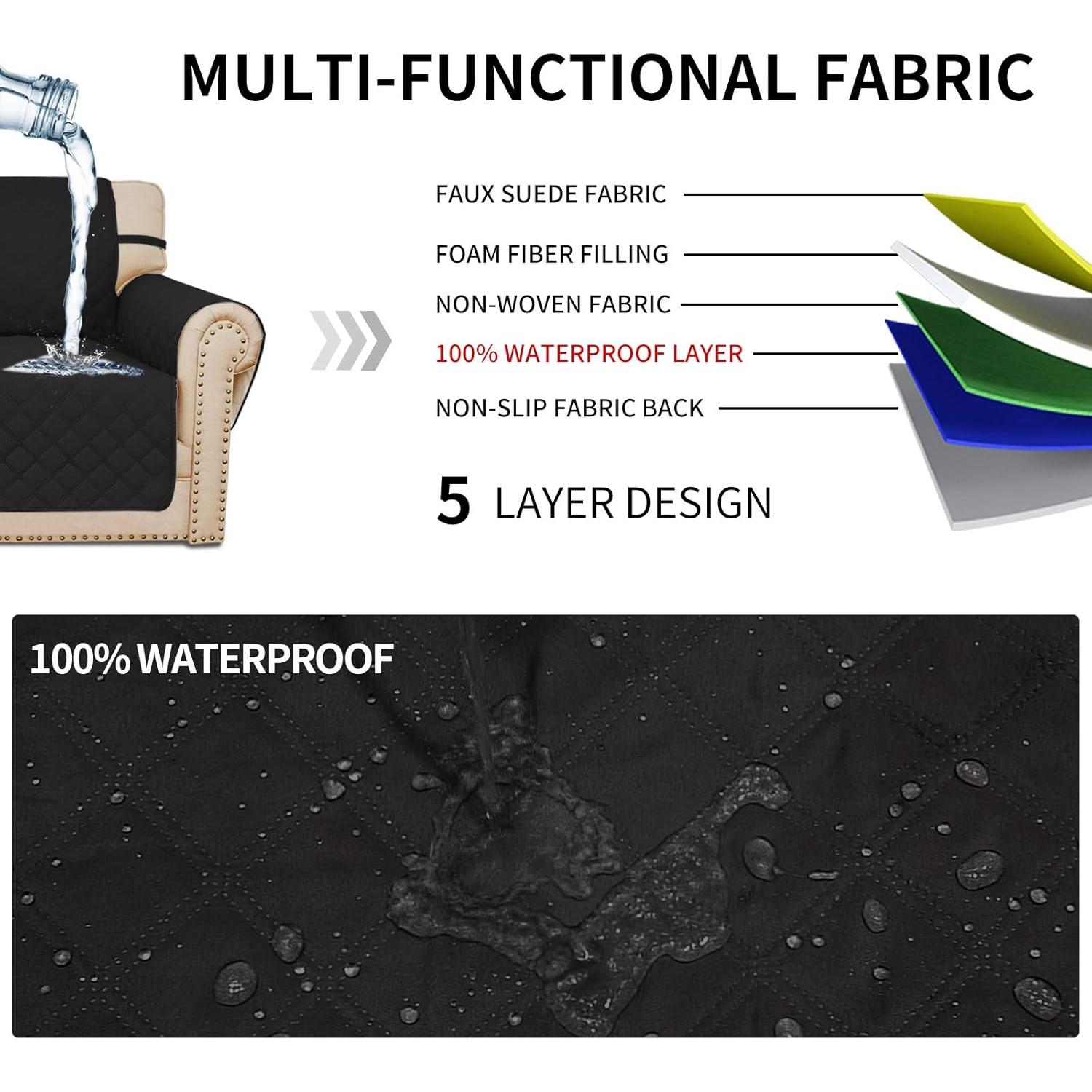 Funda de Silla Easy-Going Impermeable Negra 64.77 cm