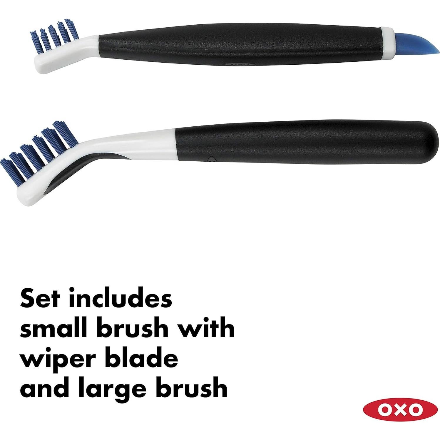 Juego de Cepillos de Limpieza OXO Good Grips, Azul