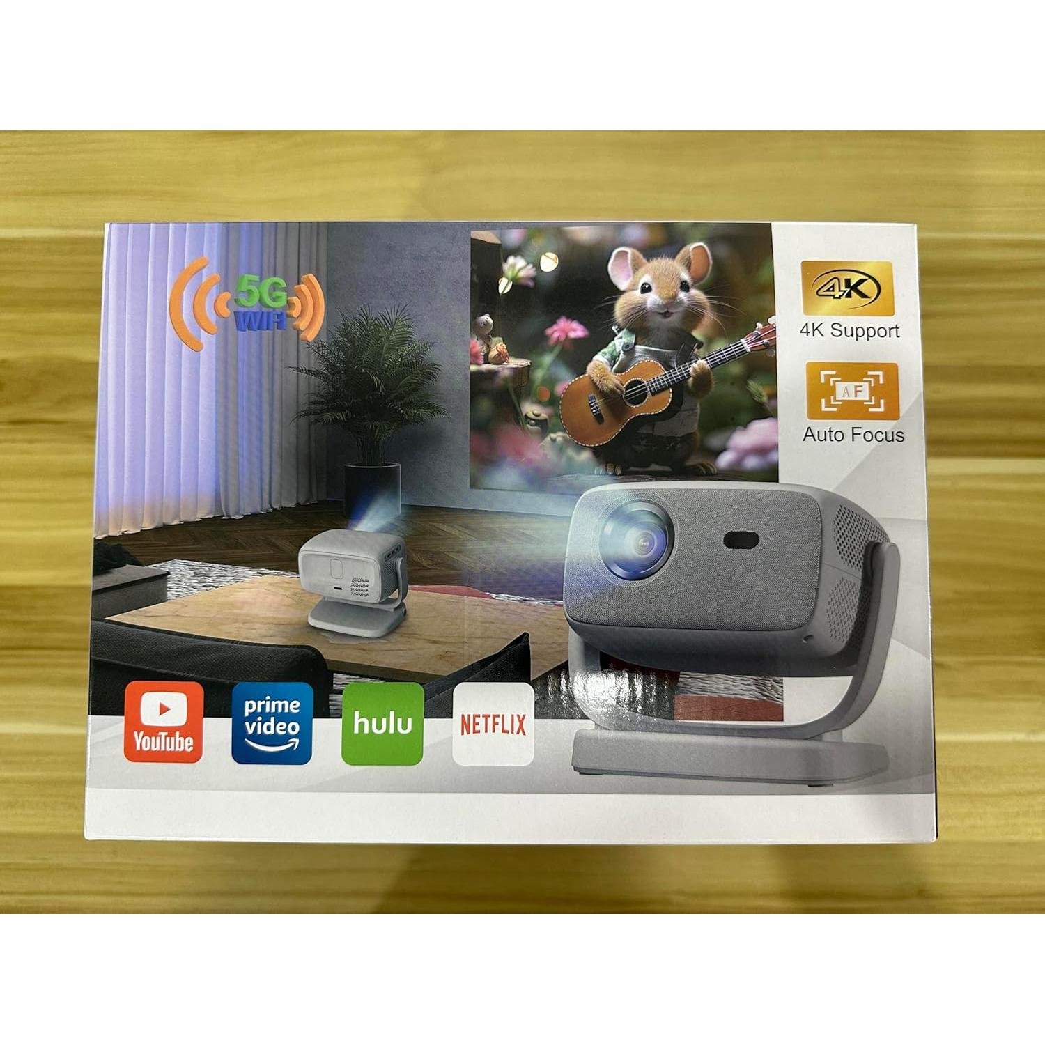 Proyector MIGOUFIT A8 1080P 600 ANSI WiFi 5G Bluetooth