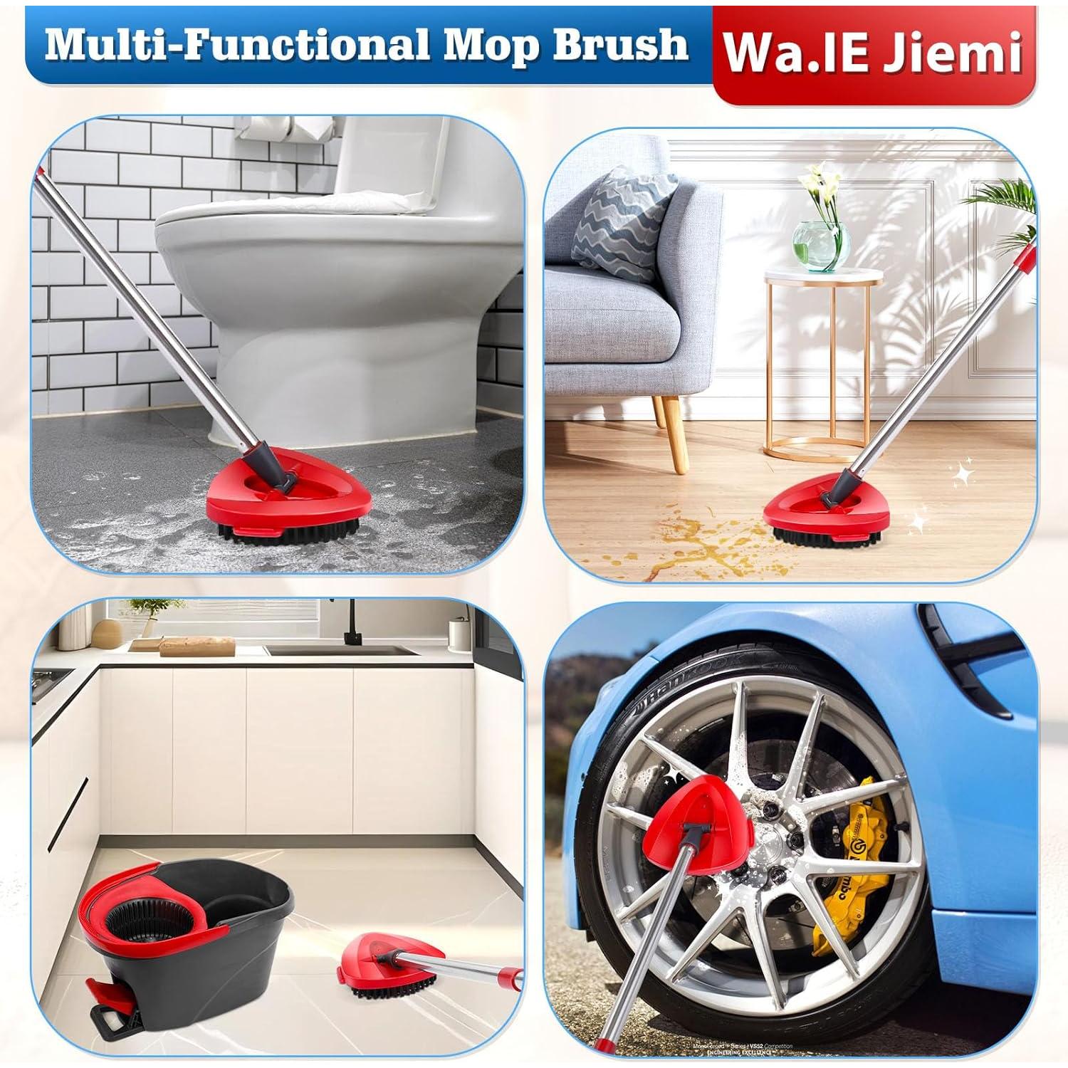 Cabezal de Cepillo y Base Mop EasyWring 1 Tank 2 Pcs