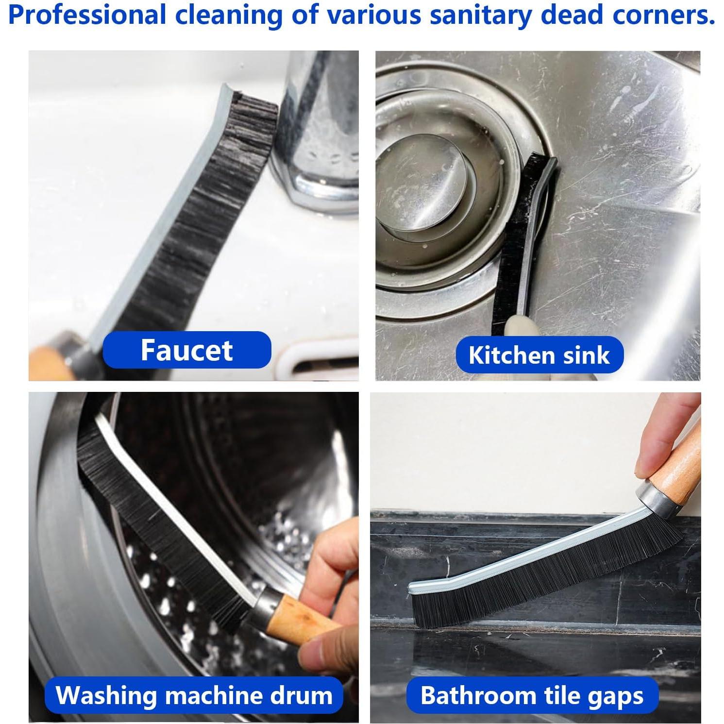 Cepillo de Limpieza SAPYONY 2 Paquetes Mango de Madera