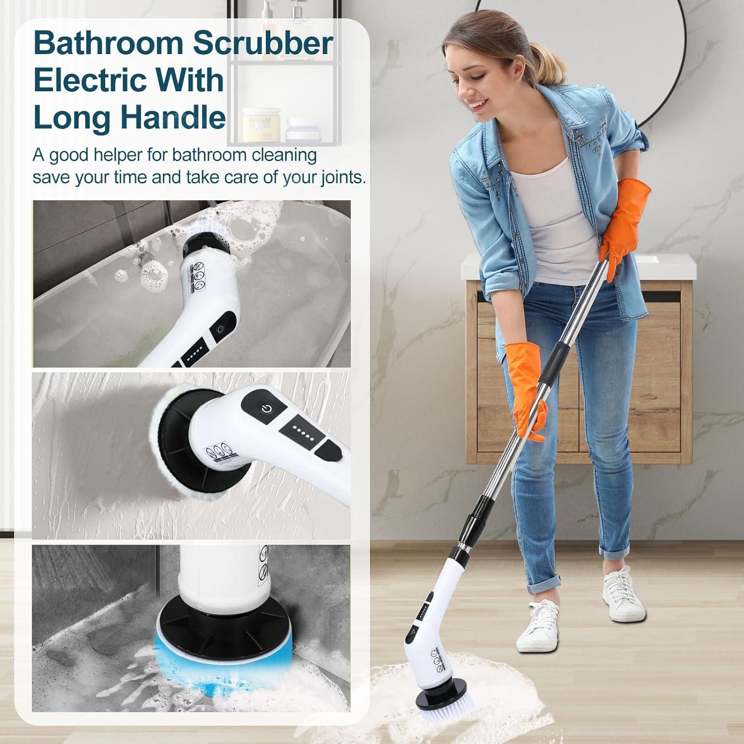 Limpiador Eléctrico Soarup90000 7 en 1 con 7 Cepillos