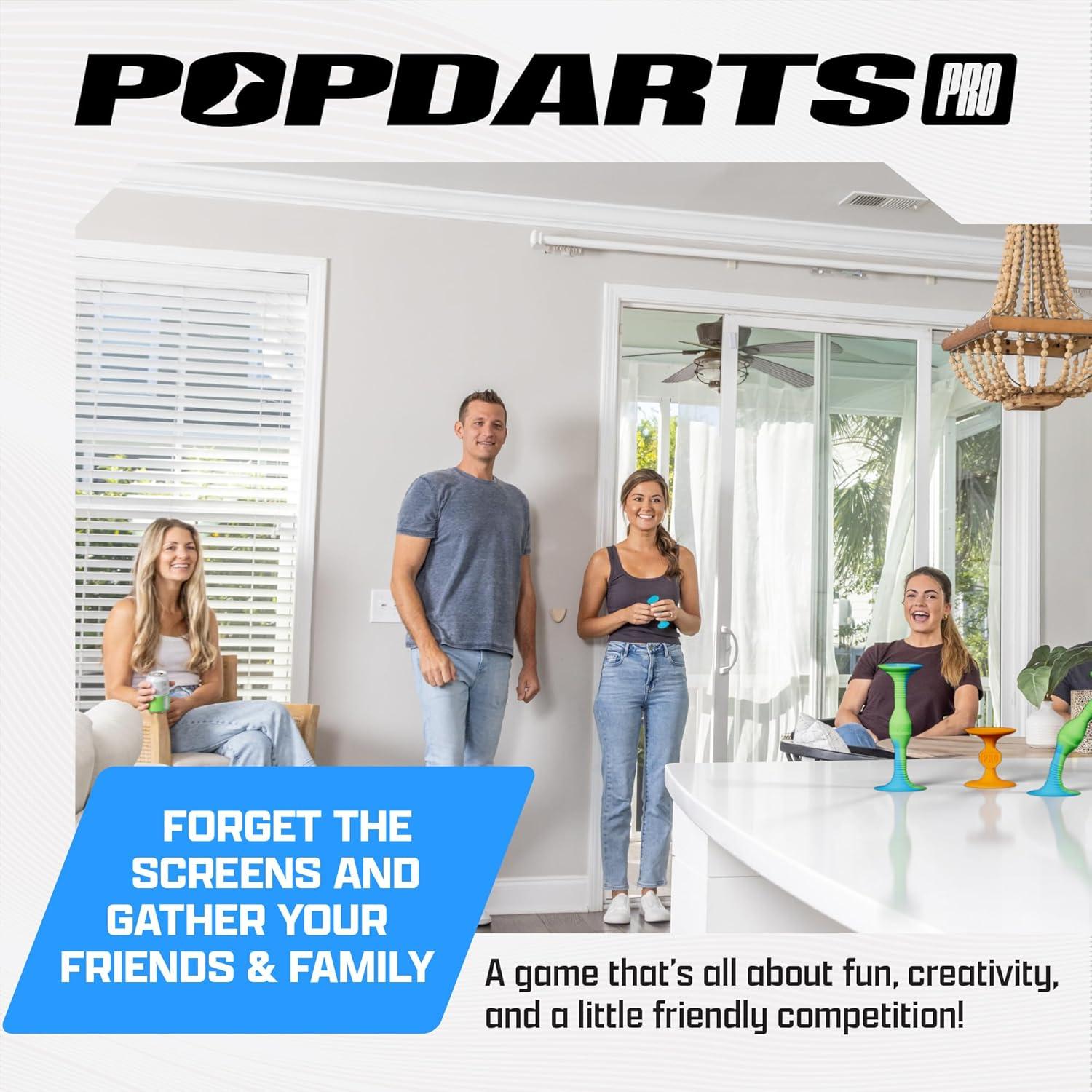 Juego Popdarts PRO Pack - Lanzamiento con Ventosas