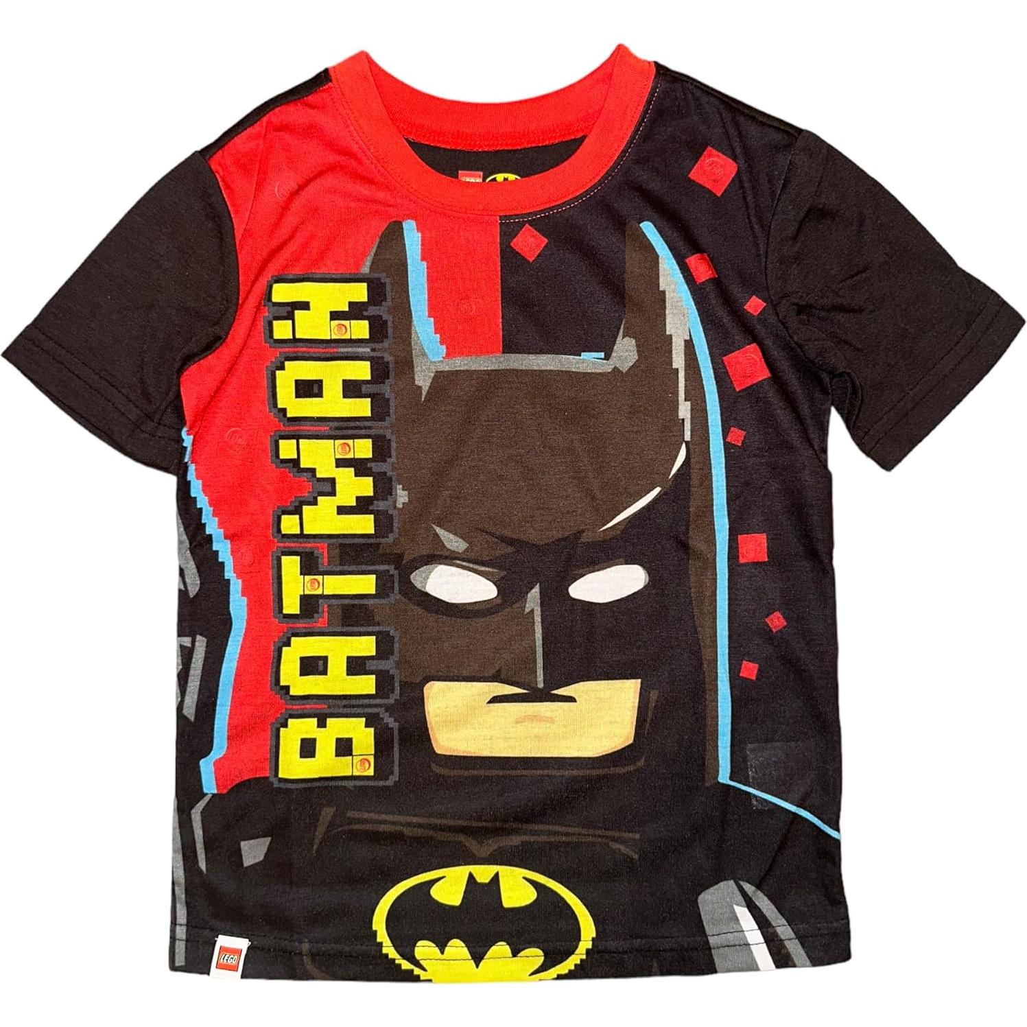 Conjunto de Pijama LEGO Batman para Niños 2 Piezas 4-5 Años