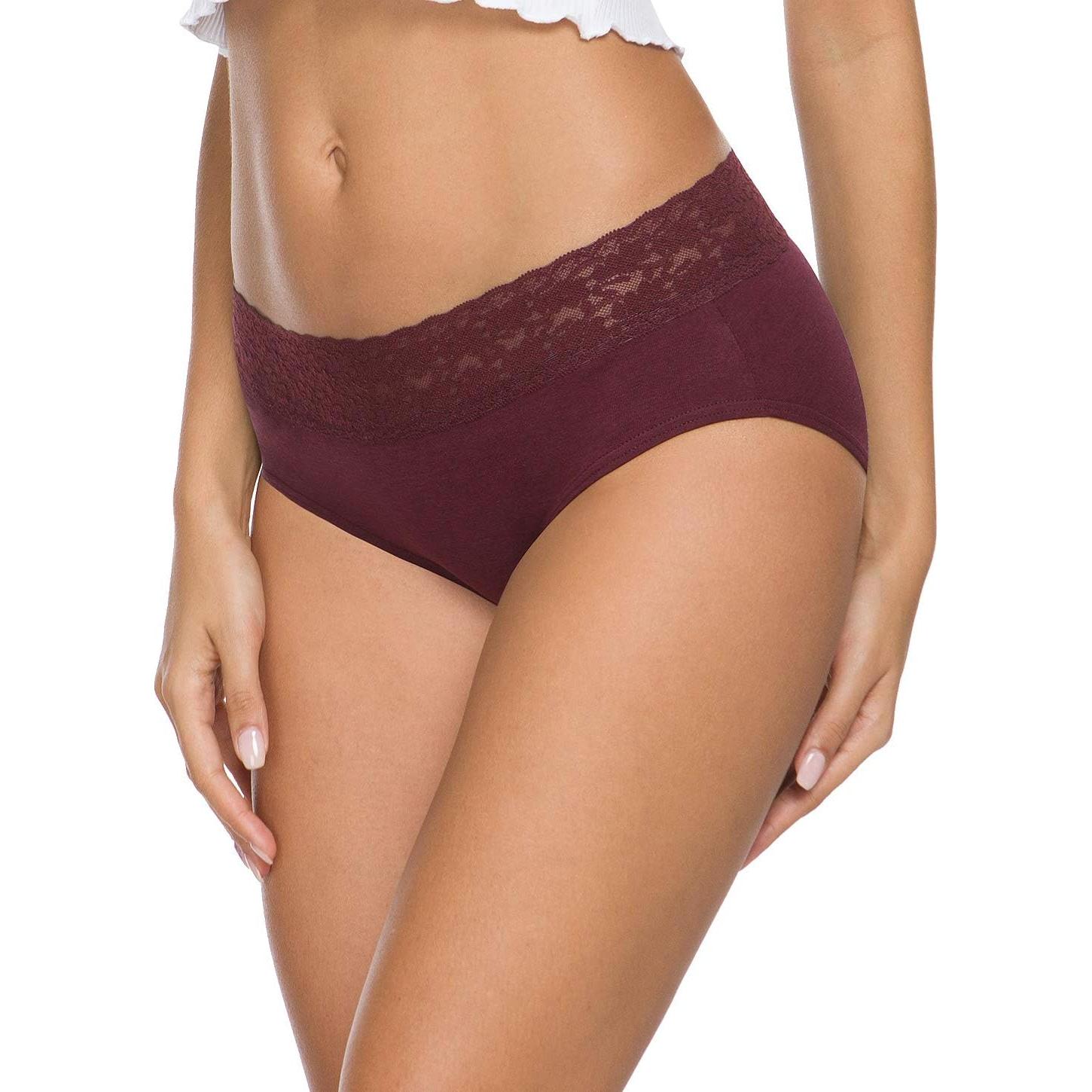 Bragas de Algodón Wealurre para Mujeres - Pack de Encaje