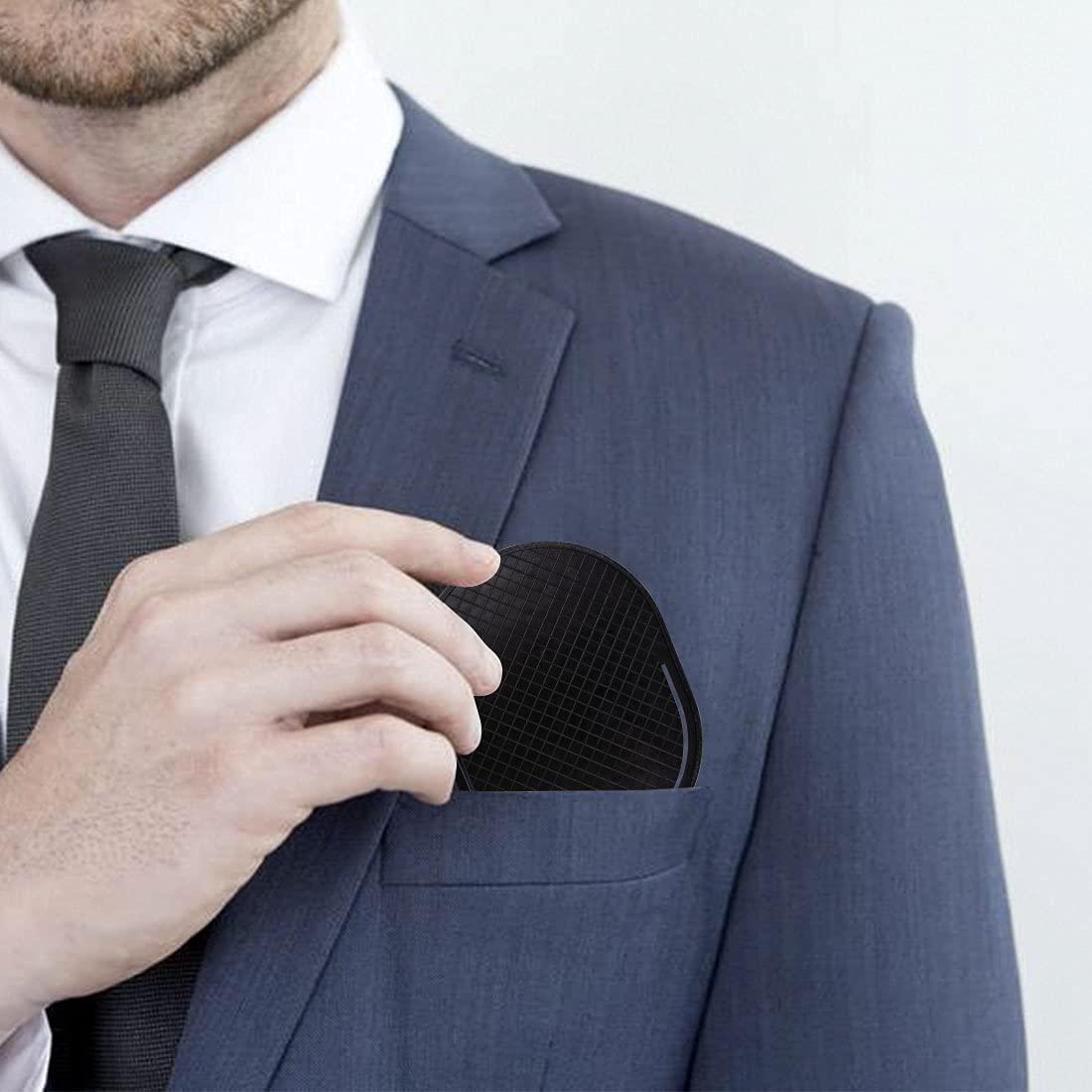 Set 6 Peines de Bolsillo Rolybag 10x7.6cm para Cabello