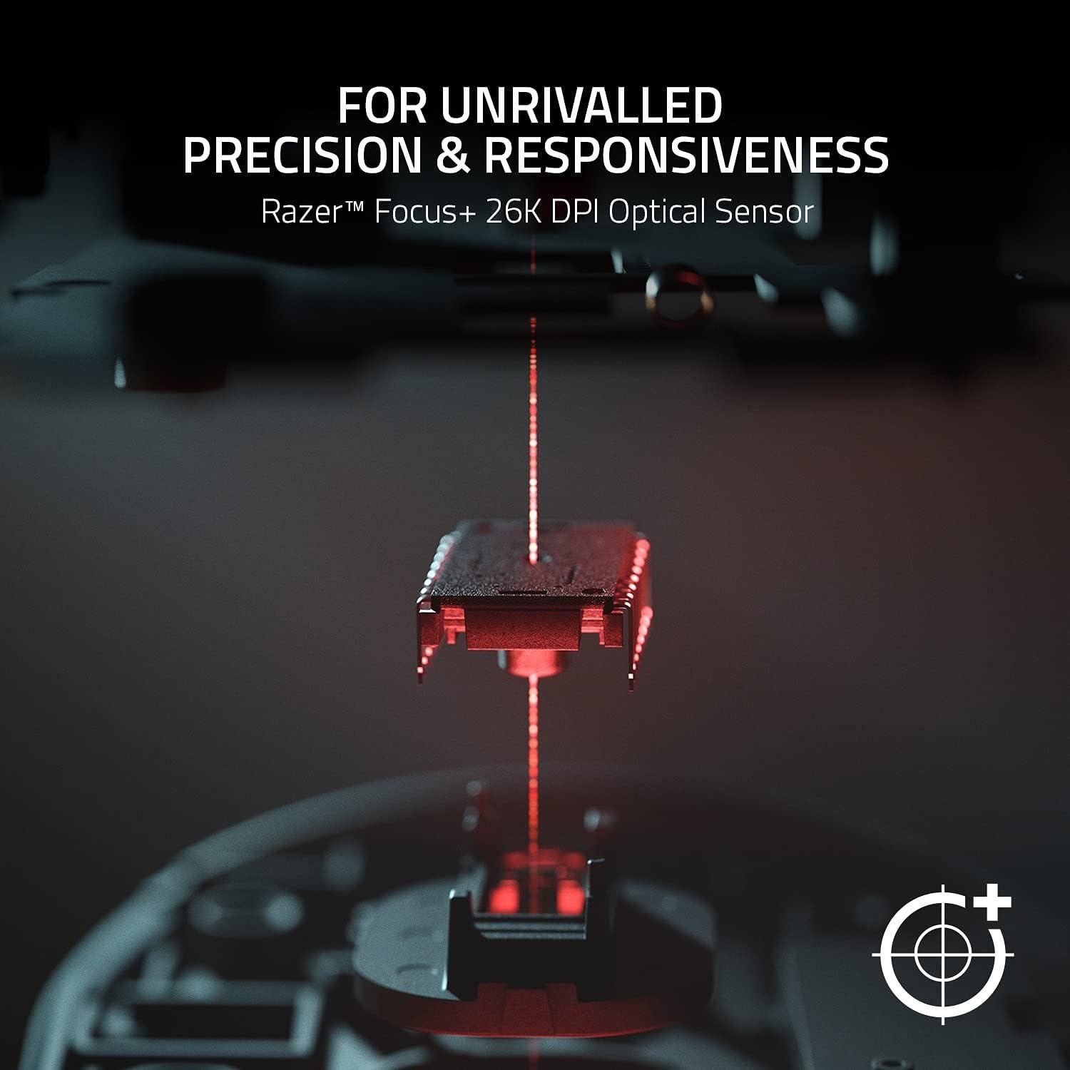 Razer Basilisk V3 Ratón Gaming Ergonómico 26K DPI RGB Negro