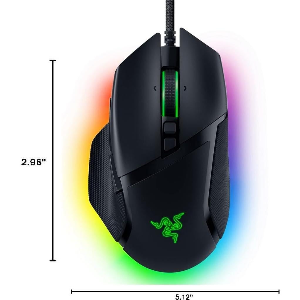 Razer Basilisk V3 Ratón Gaming Ergonómico 26K DPI RGB Negro
