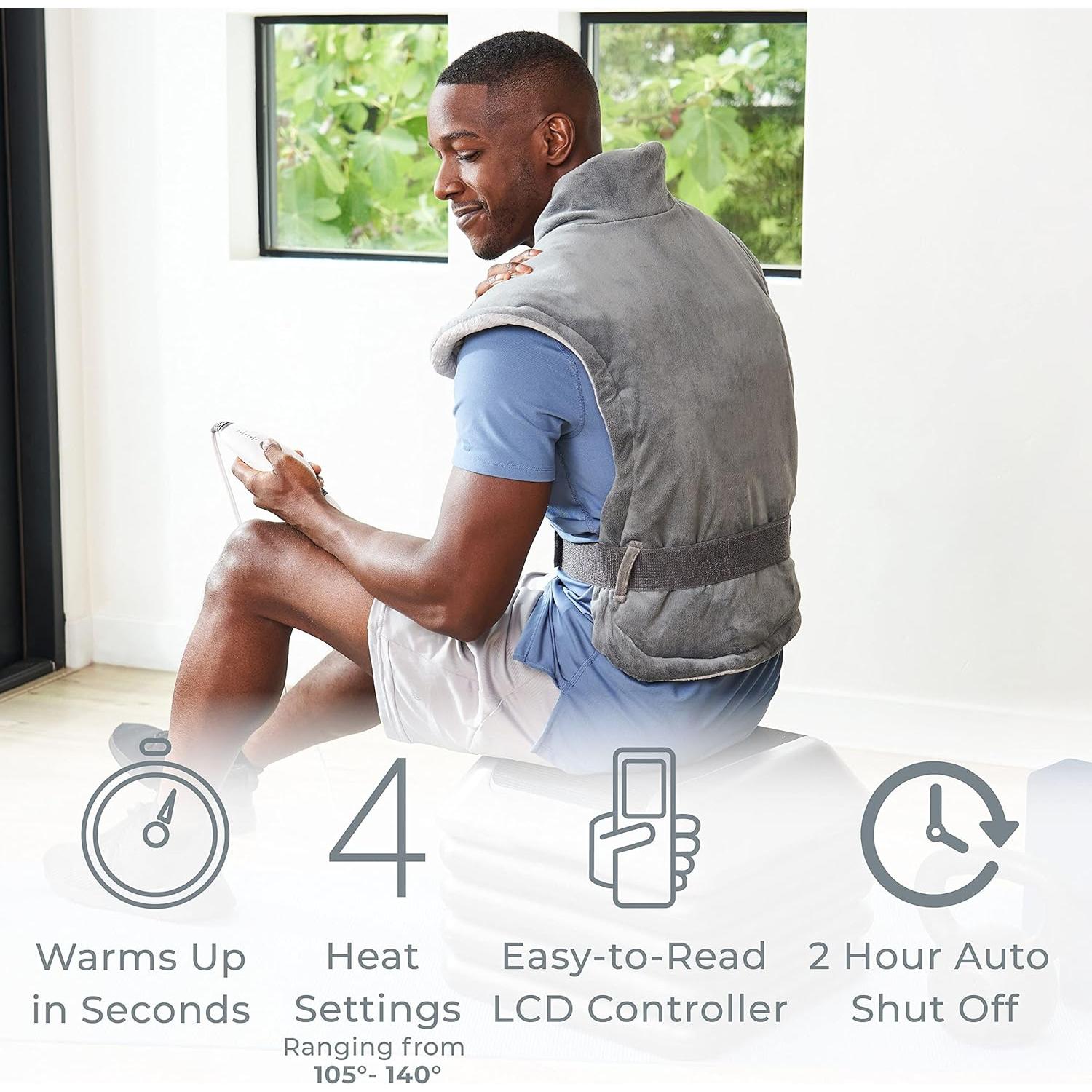 Almohadilla Térmica Extra Larga Pure Enrichment PEHPBACK-G 73.66x60.96cm