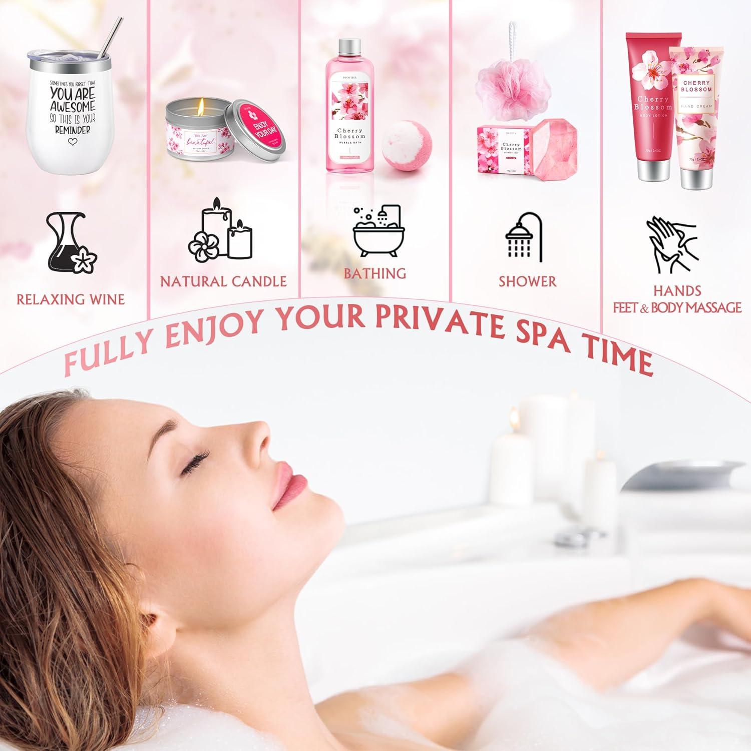 Set de Regalos de Spa LUCOTIYA 10 Piezas Cuidado Personal