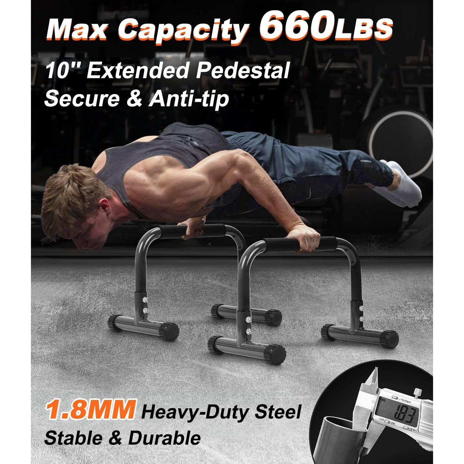 Barra de Flexiones TABEKE 30.48 cm Antideslizante 135 kg