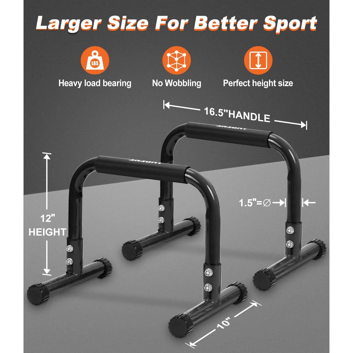 Barra de Flexiones TABEKE 30.48 cm Antideslizante 135 kg