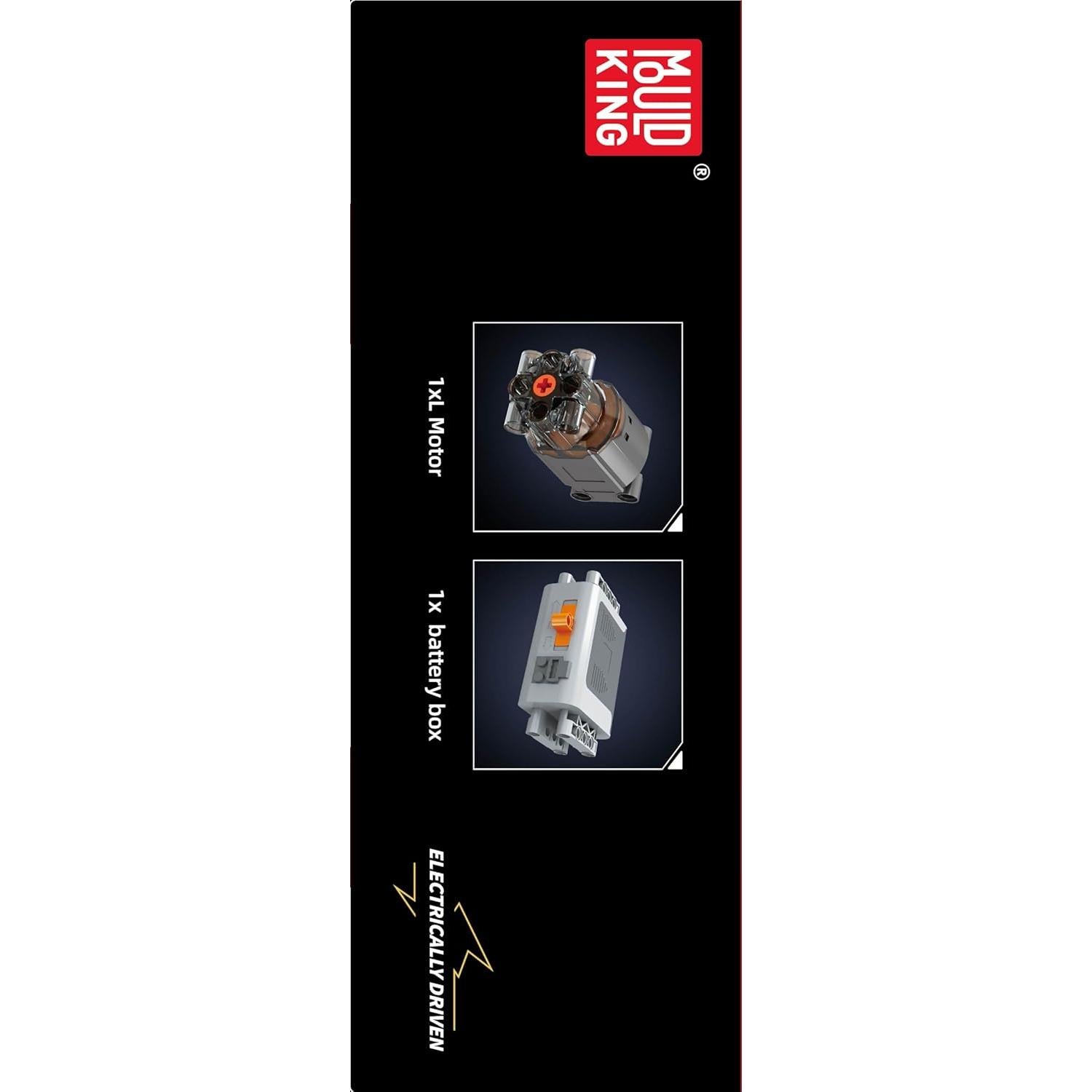 Kit de Motor V8 Twin Turbo Mould King 2899 Piezas STEM