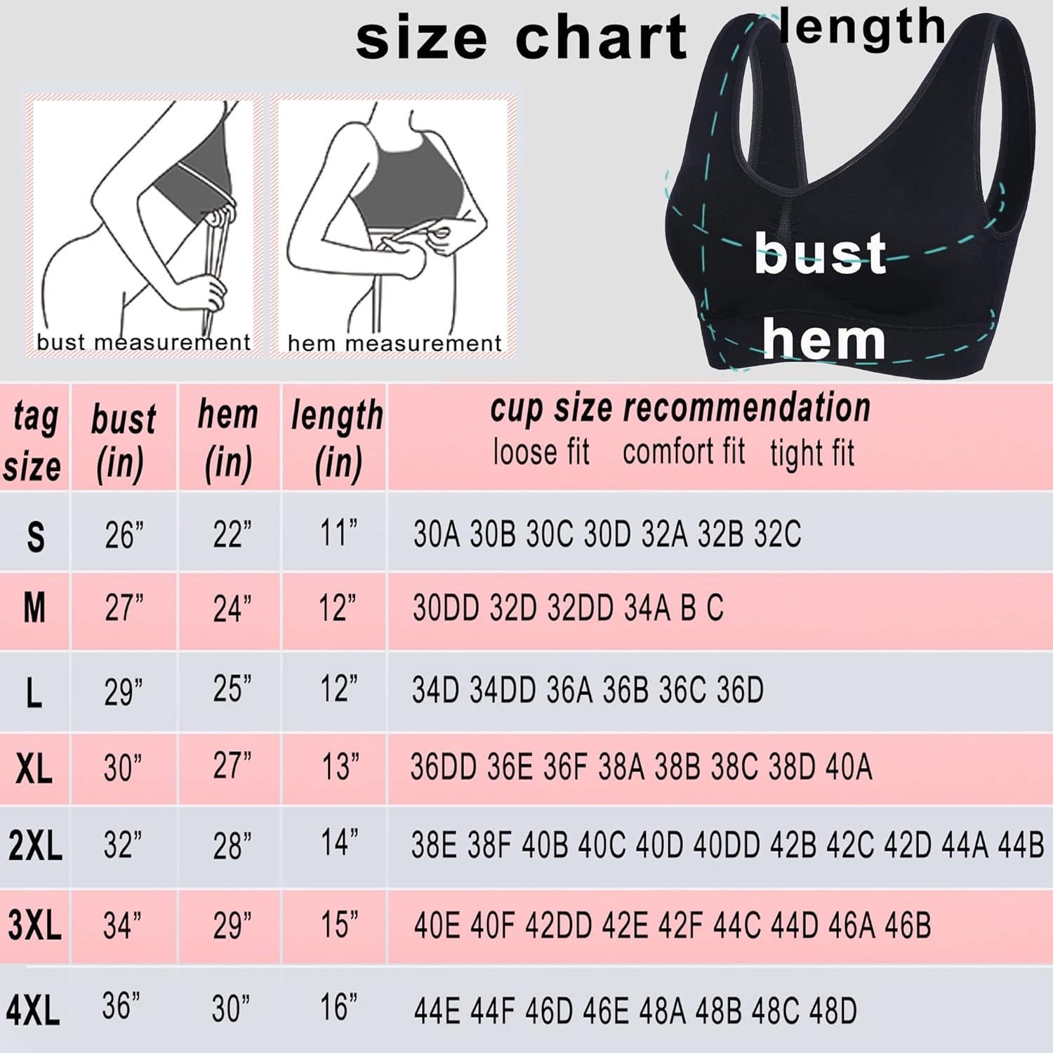 Sujetadores Sin Costuras Prettywell 3 Pzs Yoga Mujeres