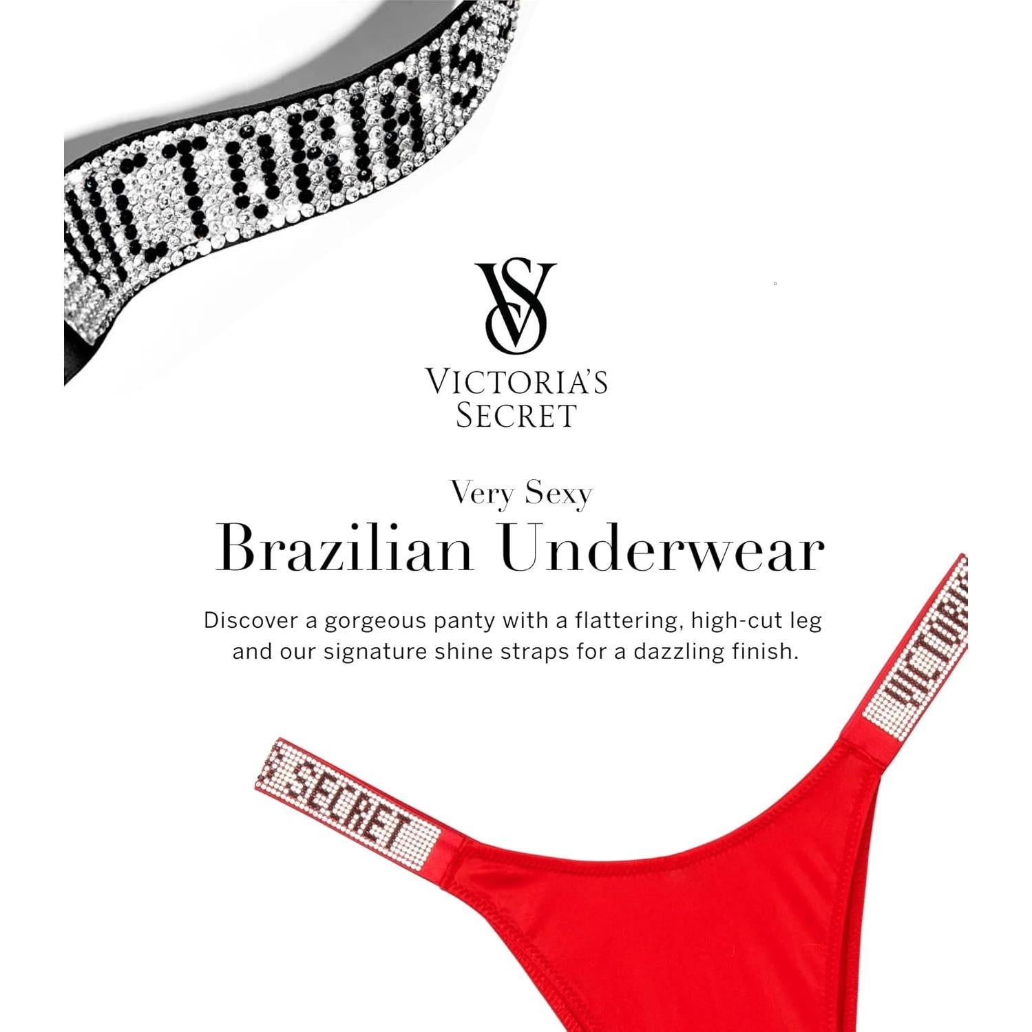 Panties Brasileños Very Sexy Shine Victoria's Secret XS-XXL
