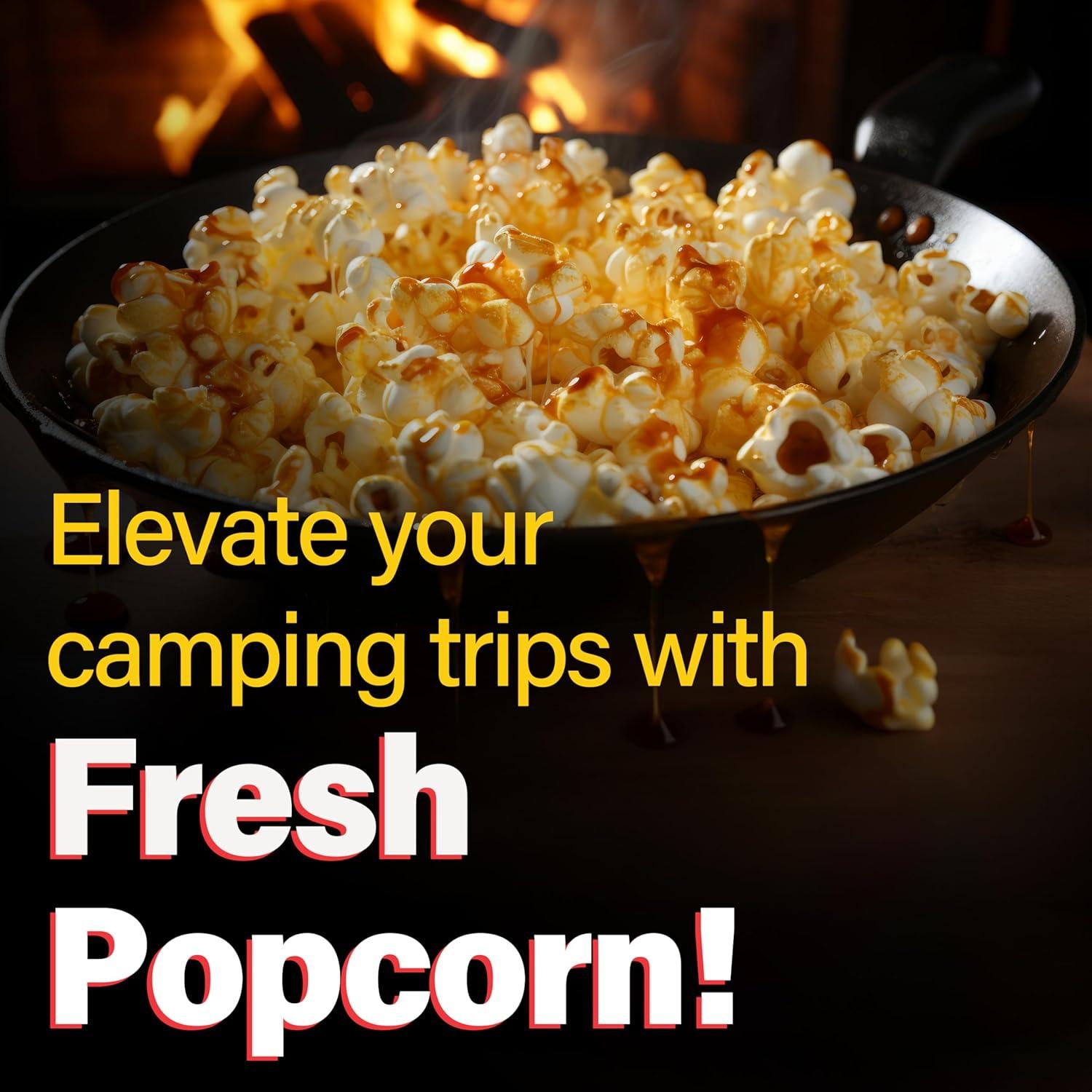 Popper de Palomitas Wabash Valley Farms 4 Qt Aluminio Camping